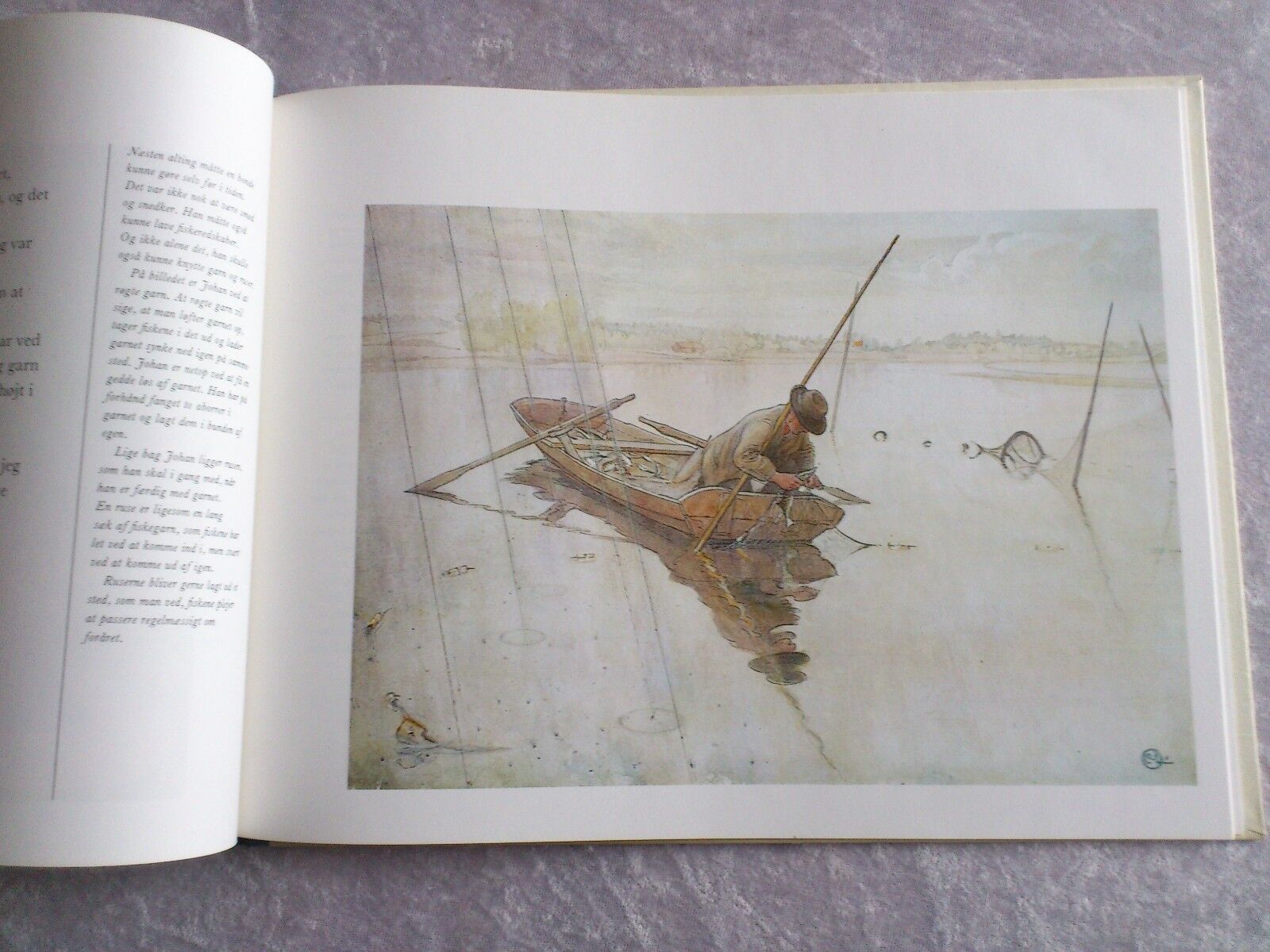 Danish Childrens´Book"En Gård" A Farm by Carl Larsson/Lennart Rudström1966