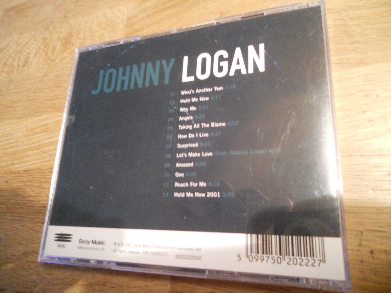 JOHNNY LOGAN REACH FOR ME 2001 12 TRACKS DANISH CD ALBUM USED RARE REMIXES NCB