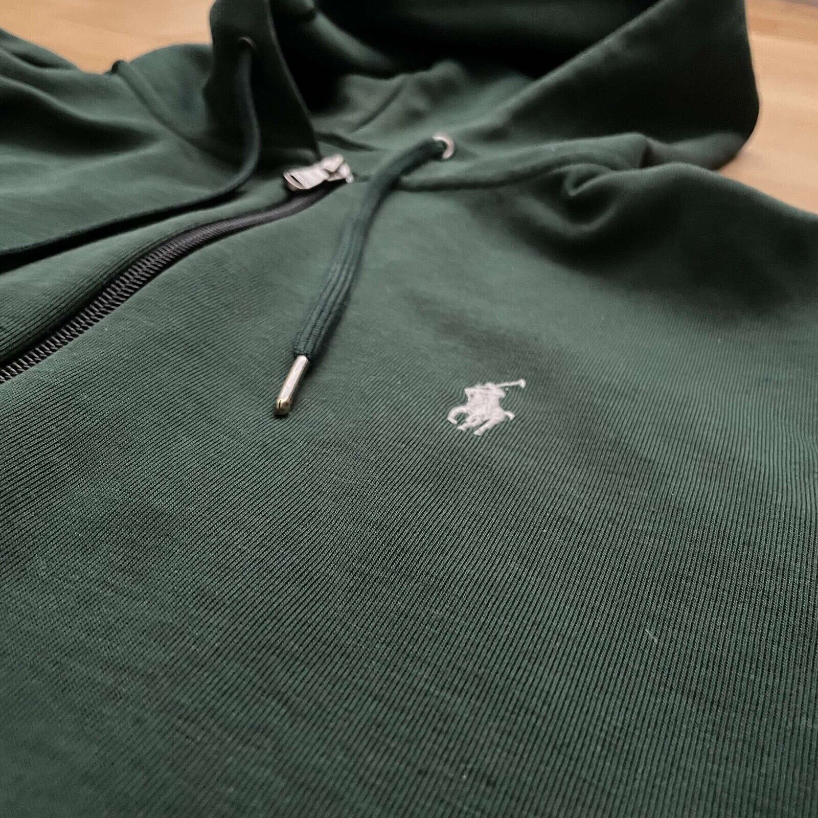 polo ralph lauren zip up hoodie small