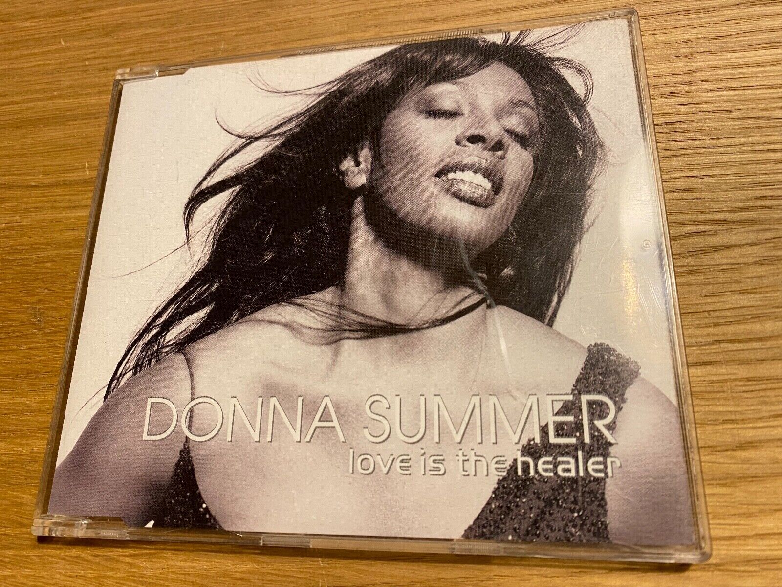 DONNA SUMMER "LOVE IS THE HEALER" 1999 EPIC RECORDS 5 REMIXES SACEM BIEM RARE CD