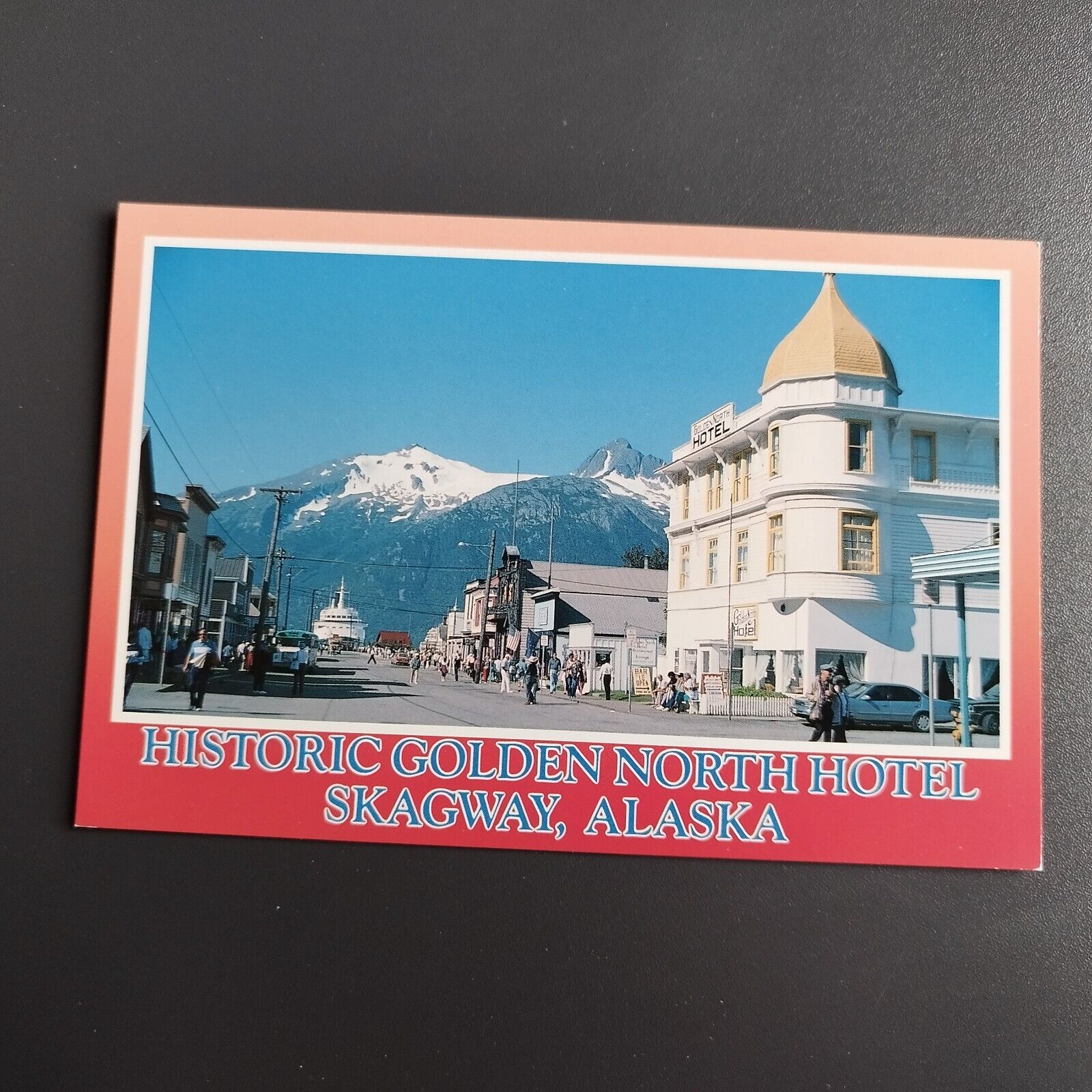 Postcard Alaska Historic Golden North Hotel Skagway