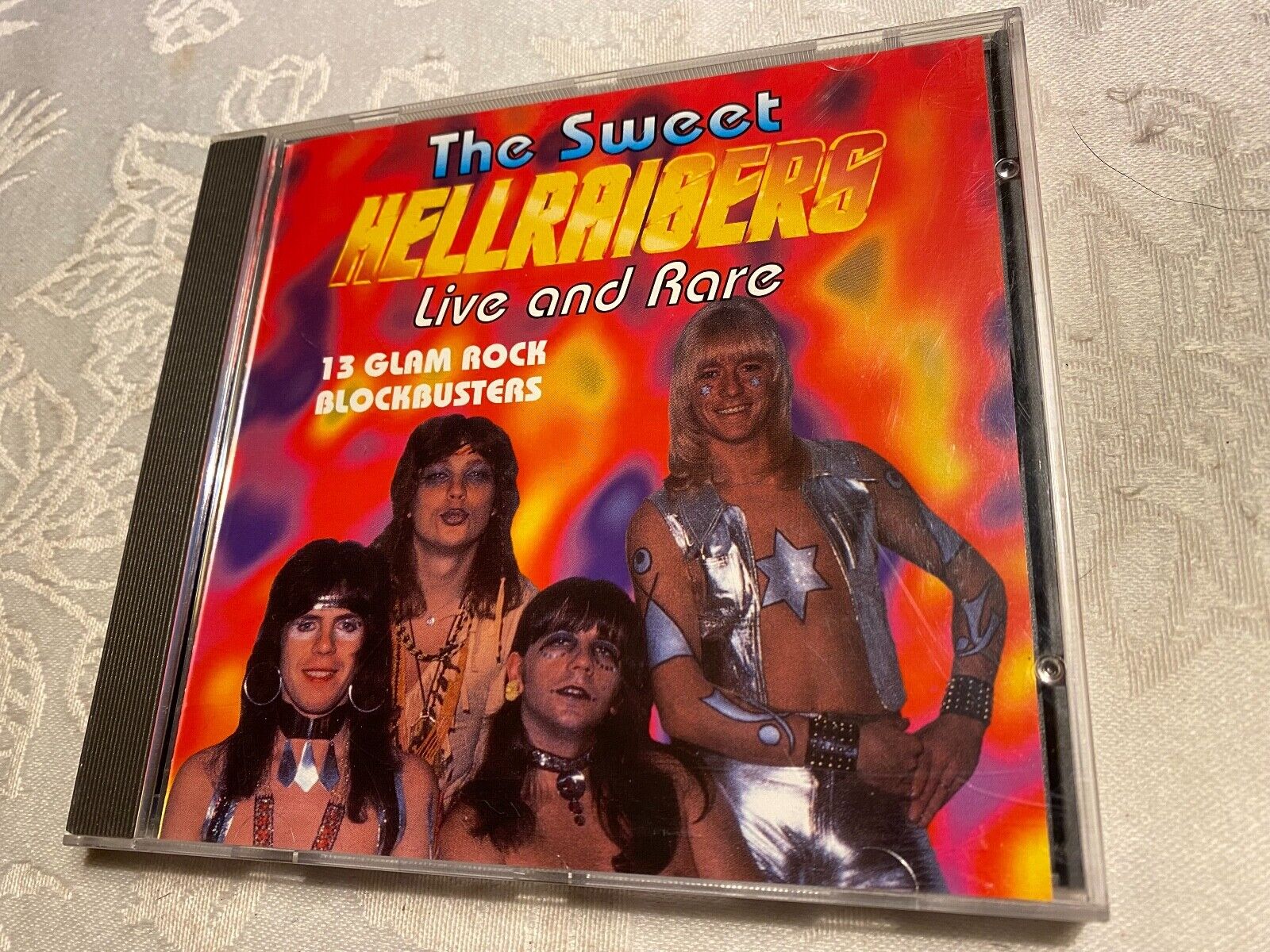 THE SWEET "HELLRAIDERS LIVE AND RARE" 1996 CD 13 TRACK HALLMARK RECORDS ENGLAND*