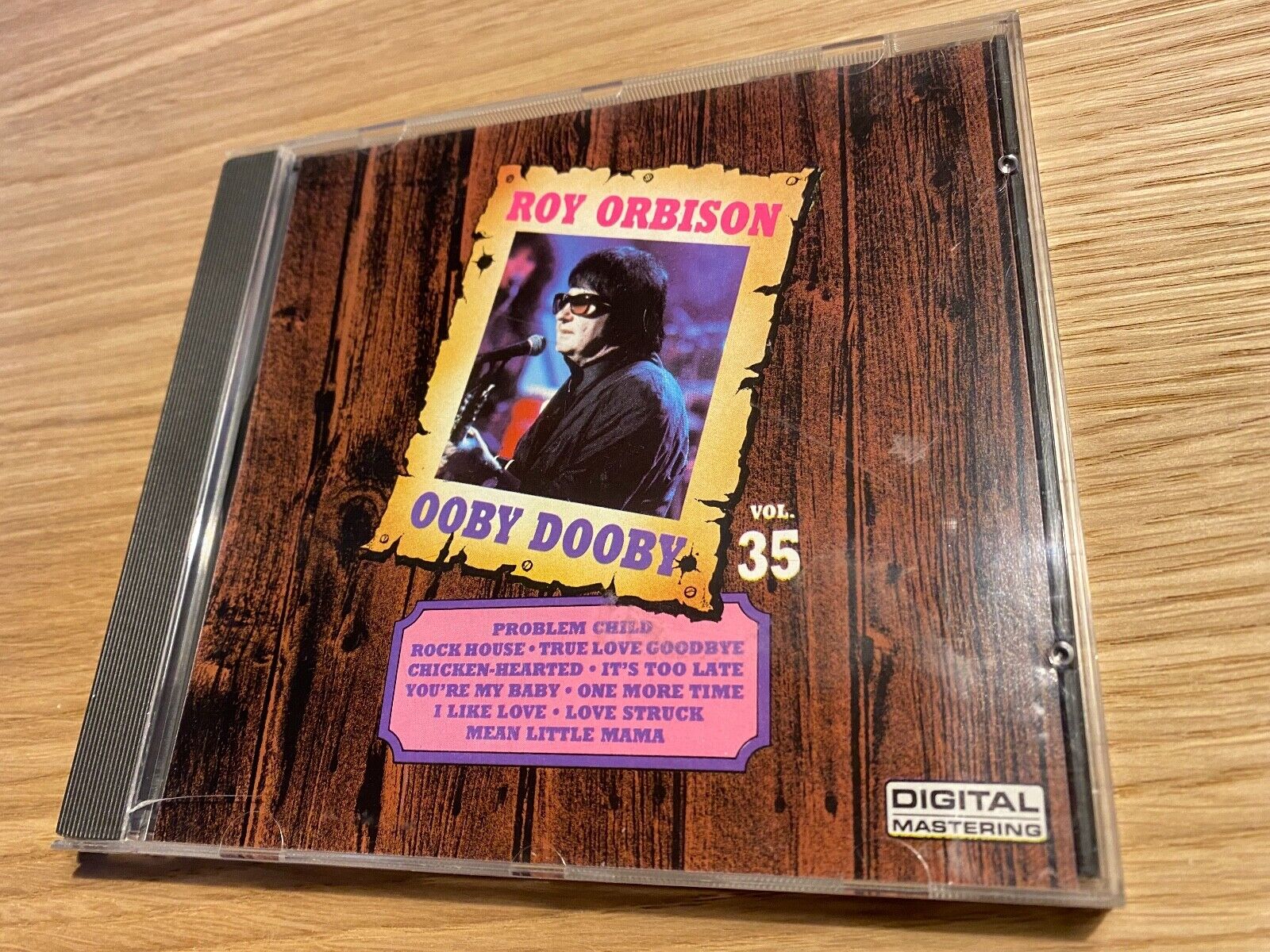 ROY ORBISON "OOBY DOOBY" CD ALBUM MUSIC STARS 16 TRACKS BIEM / NCB DENMARK OOP*