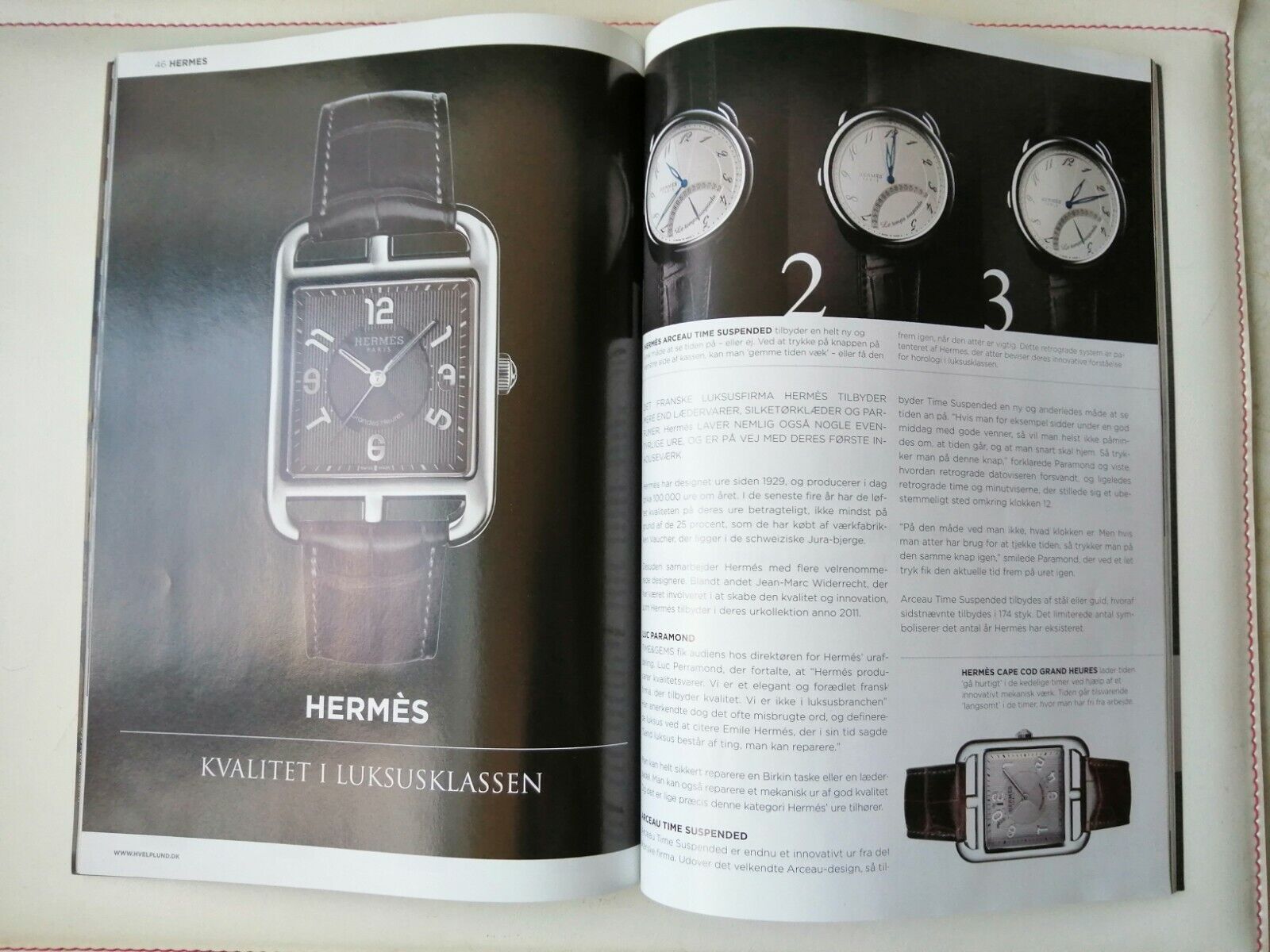 Watches and Jewellery Magazine Danish HVELPLUND 2011-12