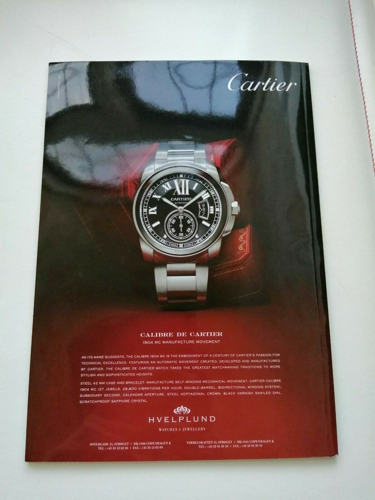 Watches and Jewellery Magazine Danish HVELPLUND 2011-12