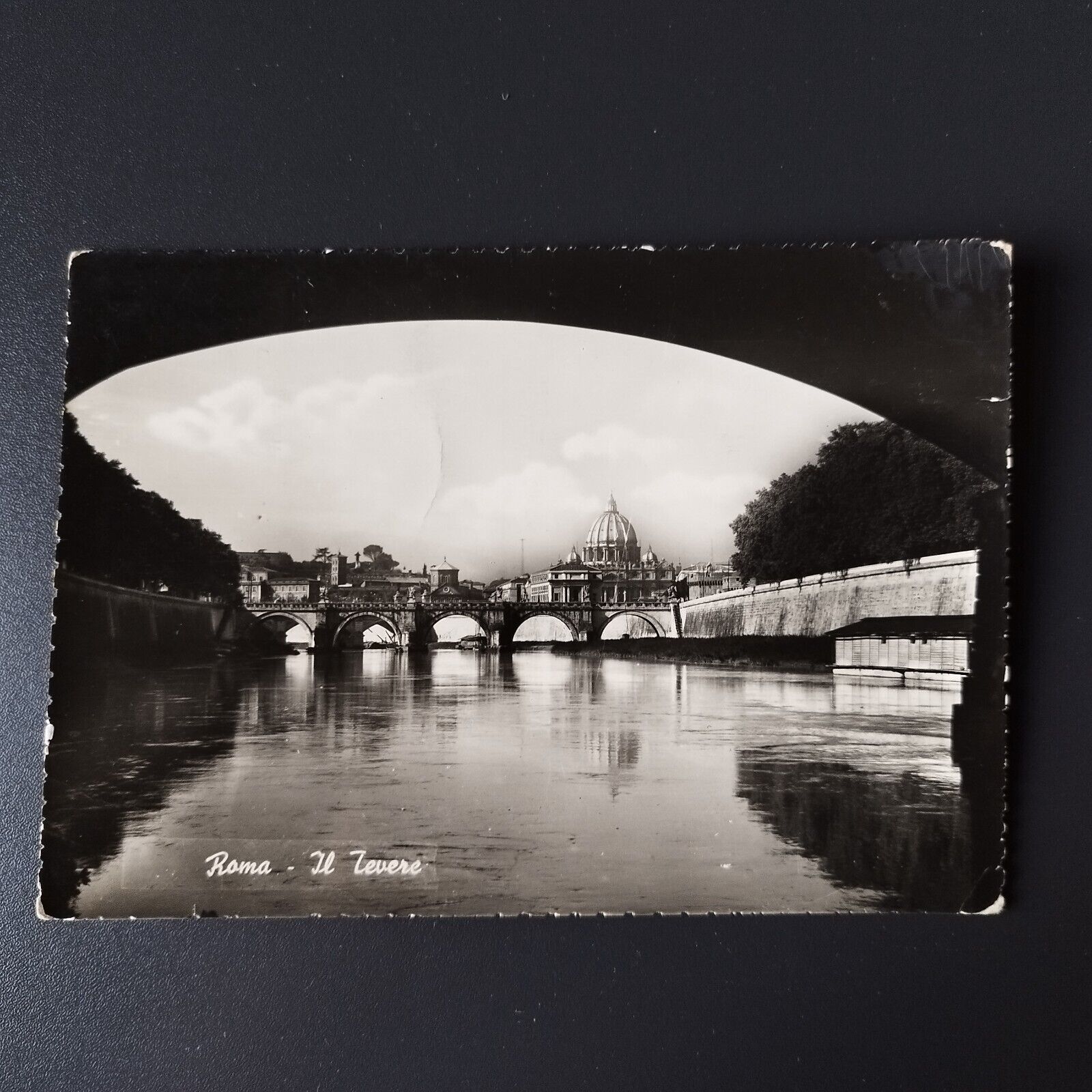 Italy Rome Il Tevere/ The Tiber River 1955