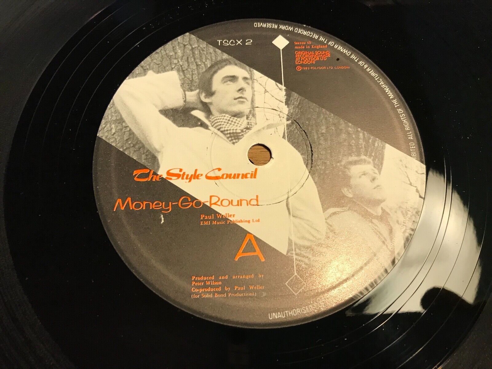 THE STYLE COUNCIL PAUL WELLER MONEY-GO-ROUND 1983 POLYDOR RECORDS ENGLAND 12"