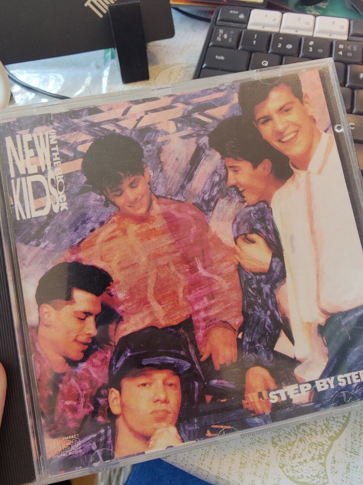 New Kids On The Block - Step By Step (CD Album RE Nic)