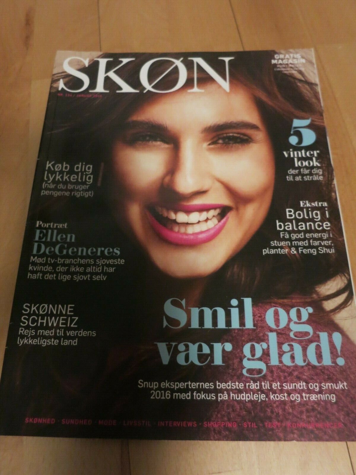 SKØN Danish Magazine 2016 ELLEN DeGENERES N97