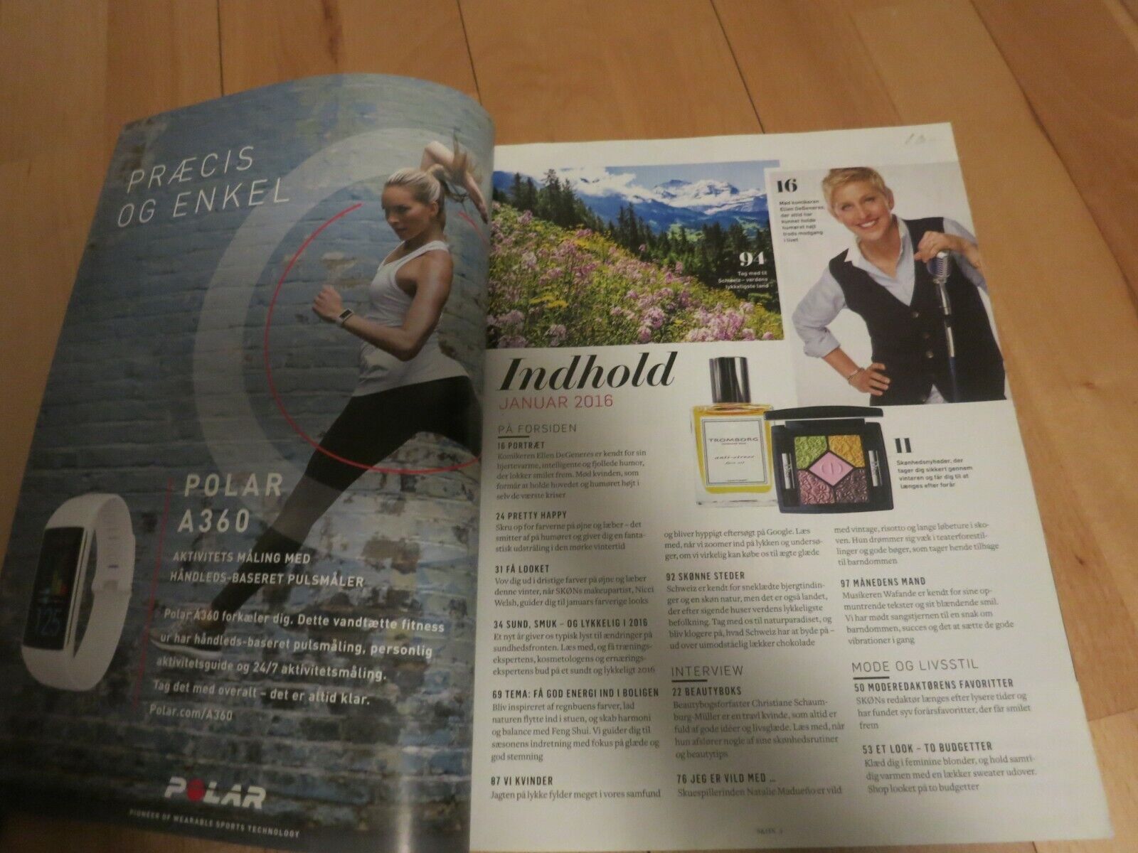 SKØN Danish Magazine 2016 ELLEN DeGENERES N97