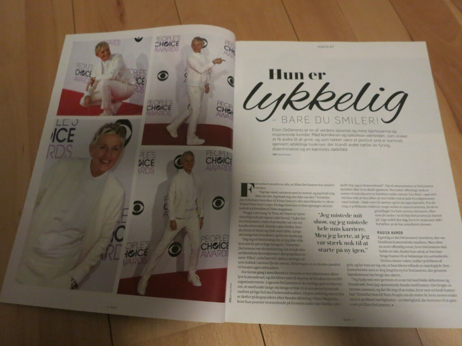 SKØN Danish Magazine 2016 ELLEN DeGENERES N97