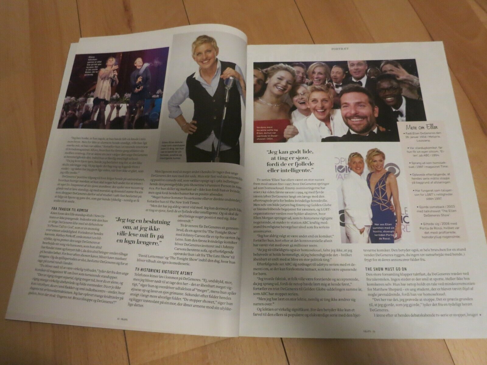 SKØN Danish Magazine 2016 ELLEN DeGENERES N97