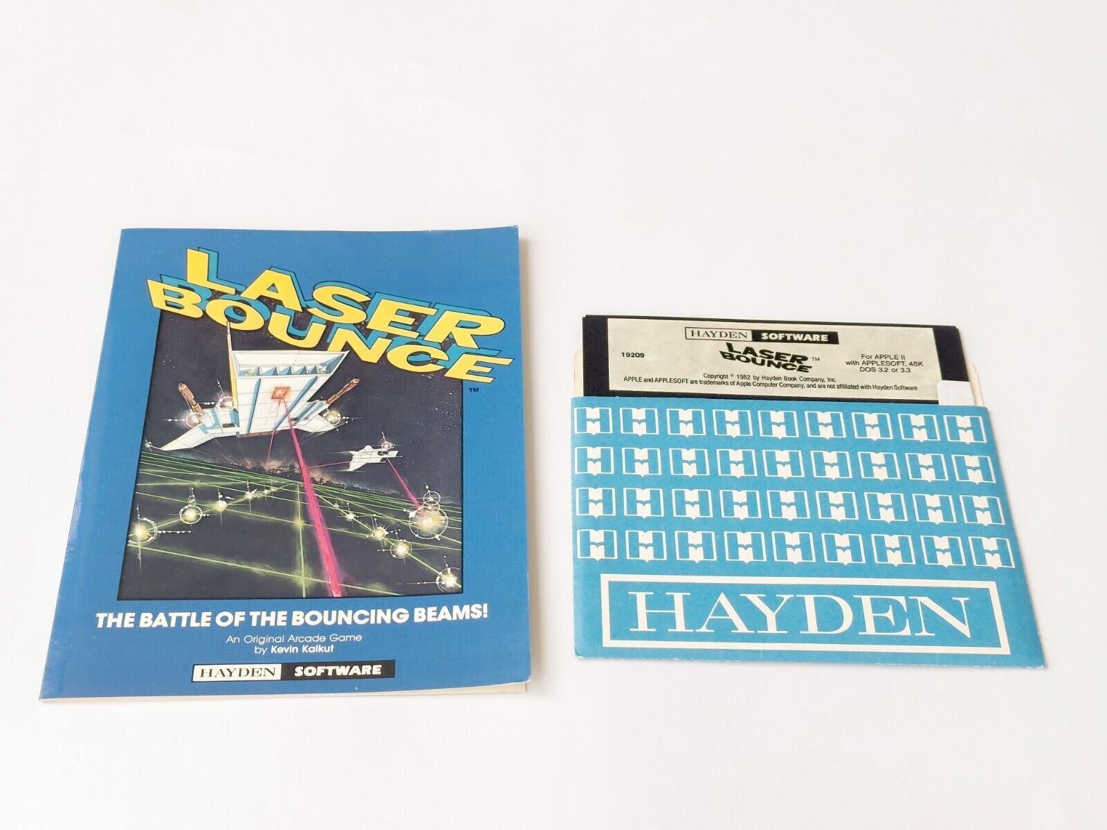 Laser Bounce - Hayden - 1982 / Apple II