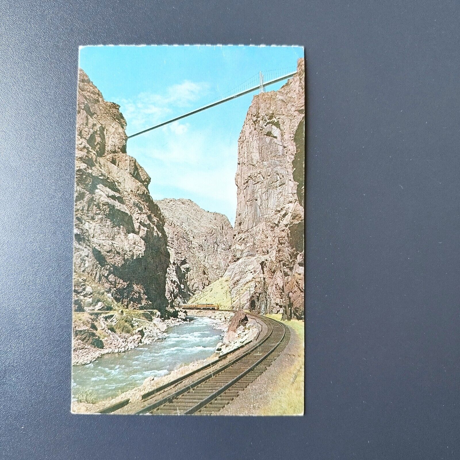 Colorado Royal Gorge Suspension BridgeCanon City Posted in 1963