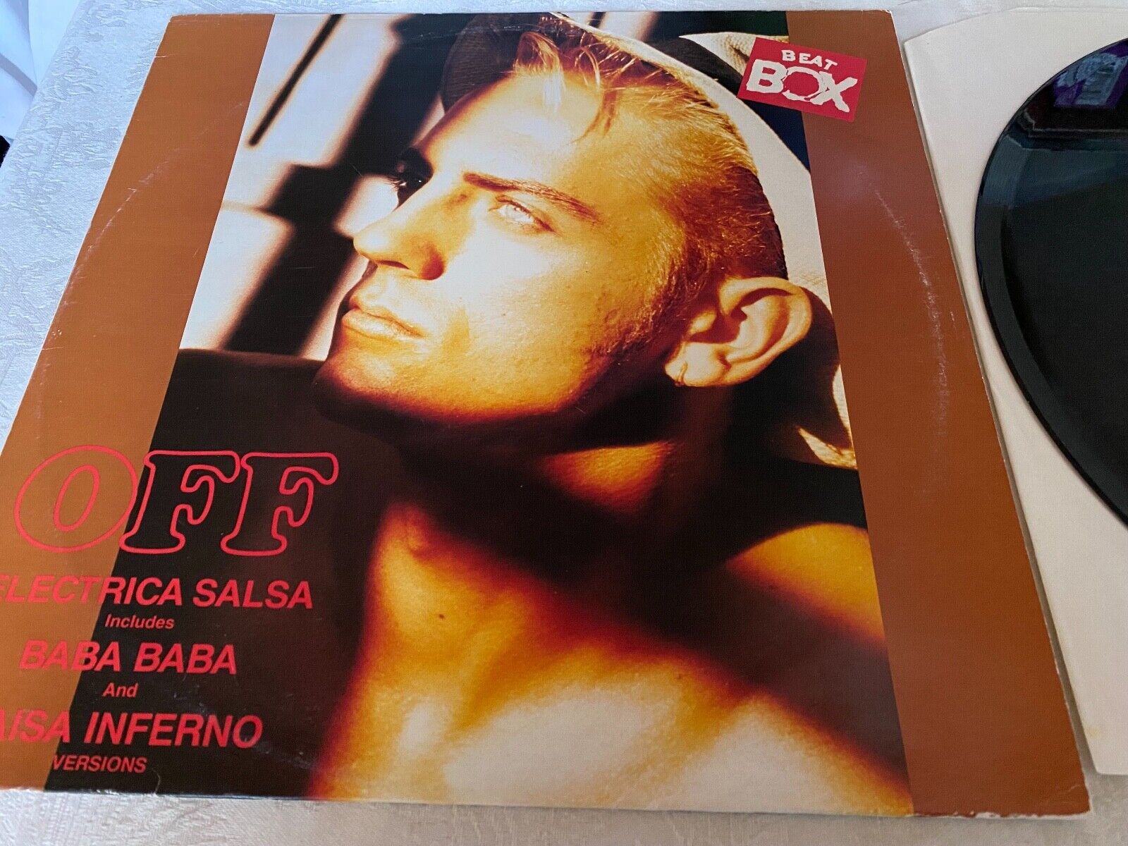 OFF "ELECTRICA SALSA (BABA BABA)" 1987 12" VINYL MAXI SINGLE BEATBOX RECORDS NCB