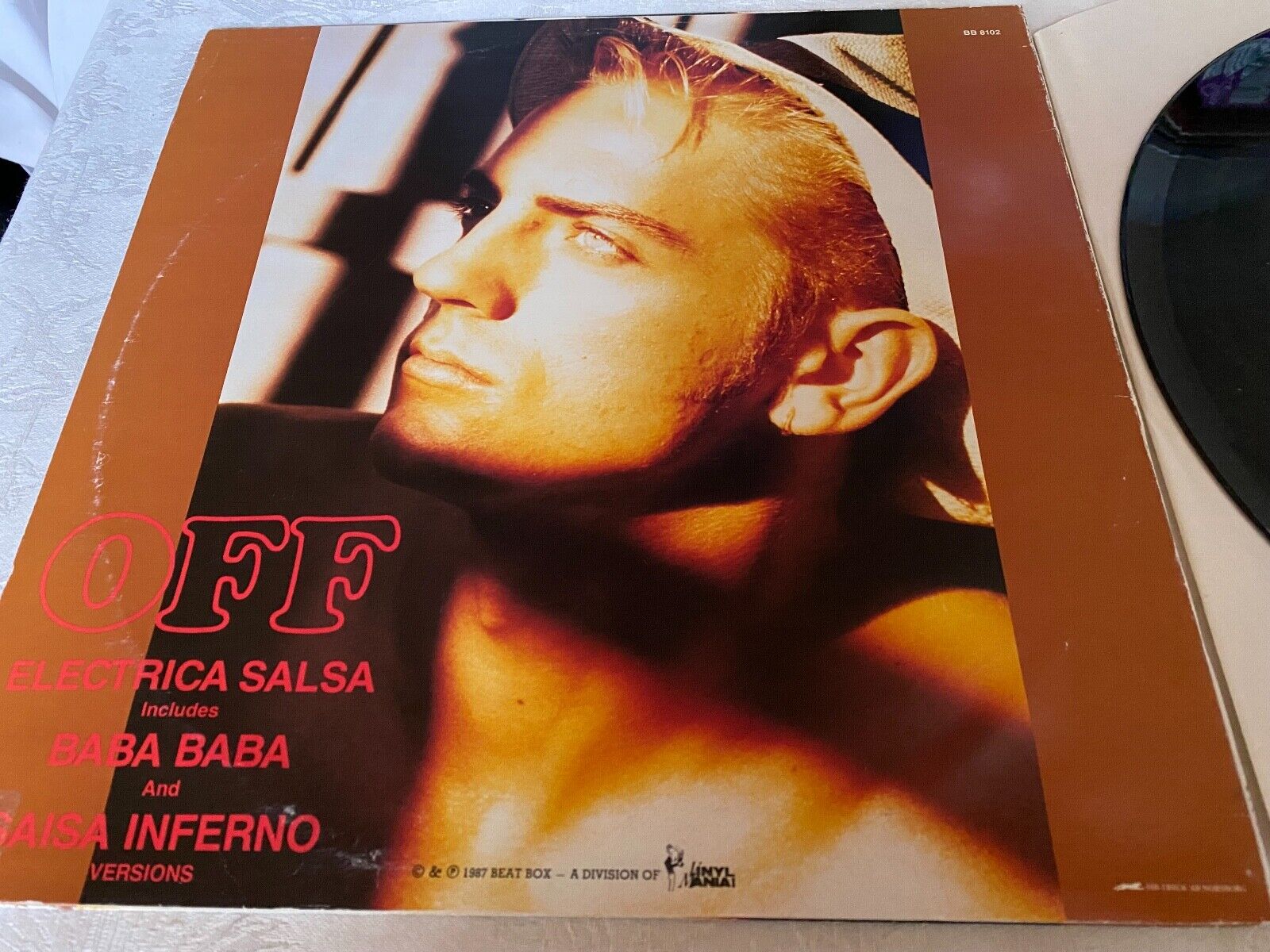 OFF "ELECTRICA SALSA (BABA BABA)" 1987 12" VINYL MAXI SINGLE BEATBOX RECORDS NCB