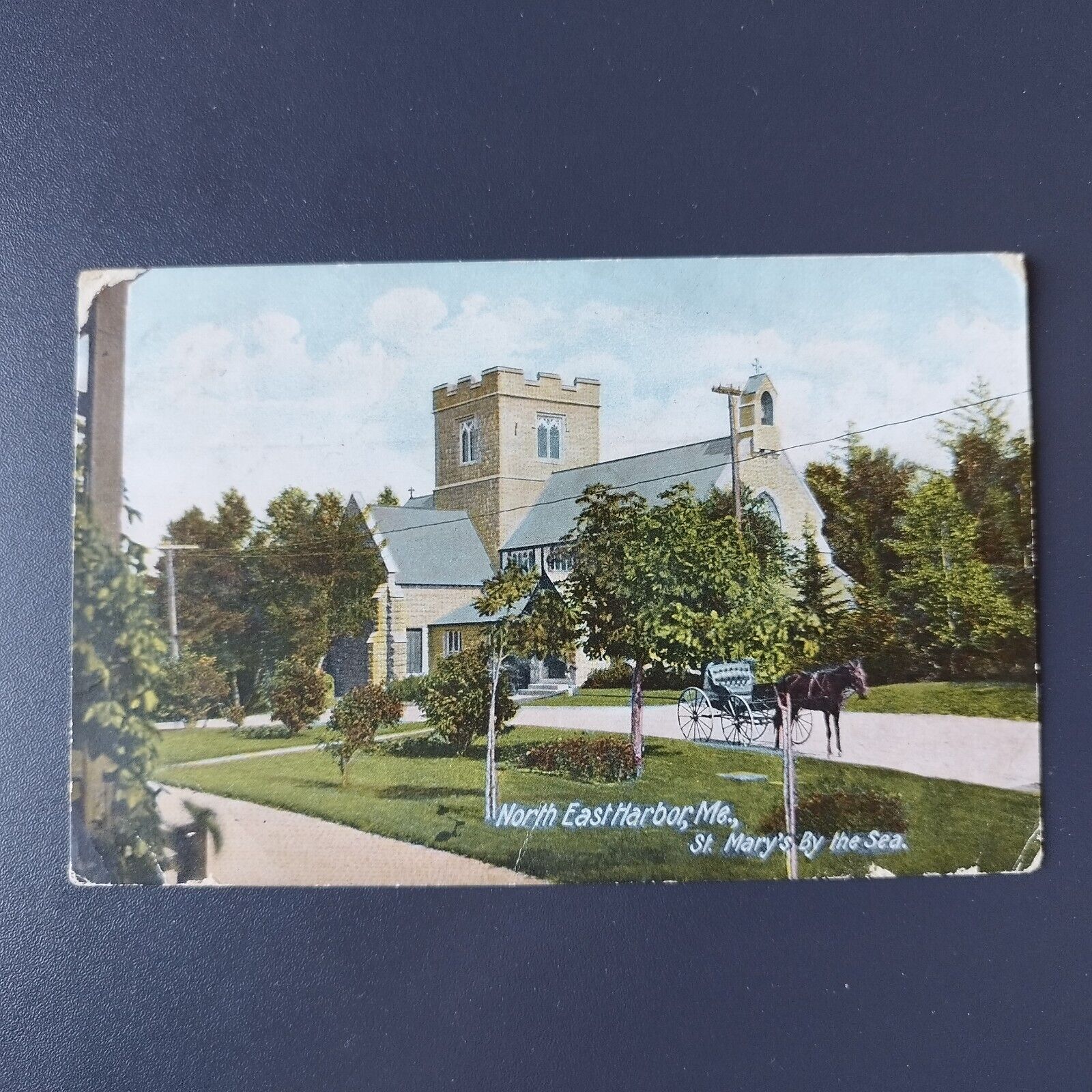 Maine  StMary's By The Sea North East Harbor 1909