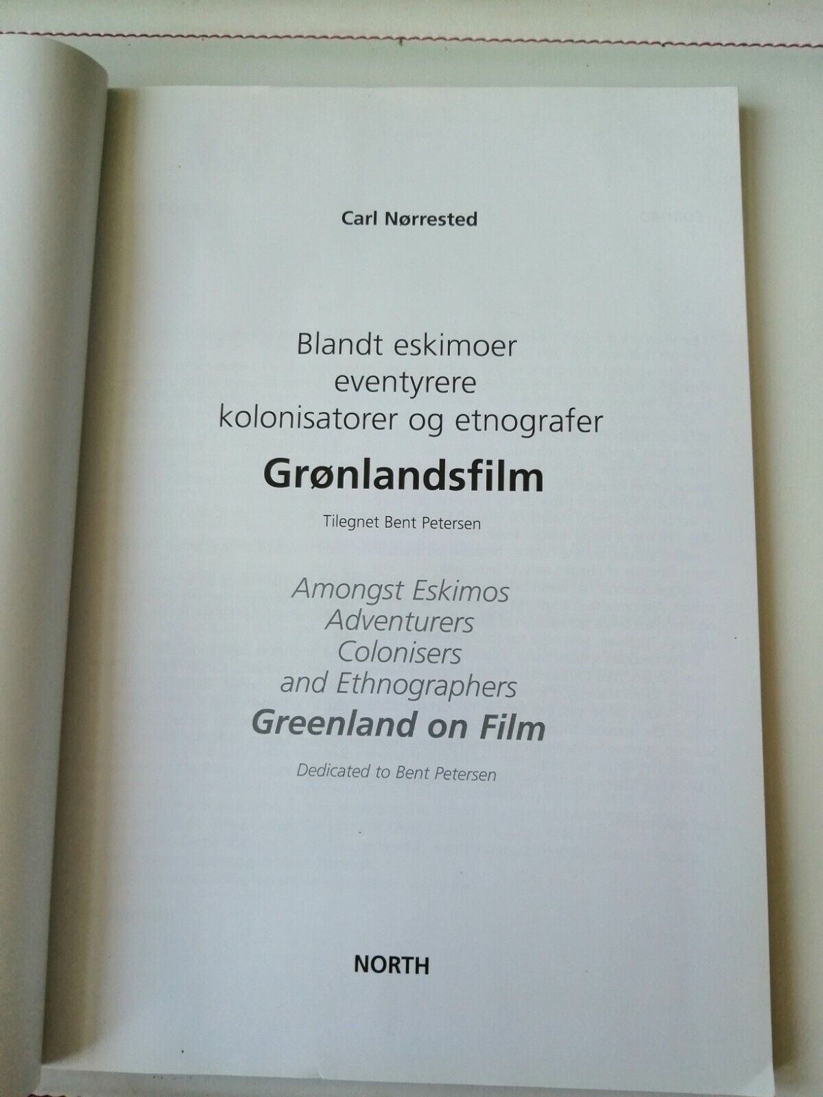 GREENLAND ON FILM by Carl NørrestadNorth Art Magazine 2011Danish/EnglishRare