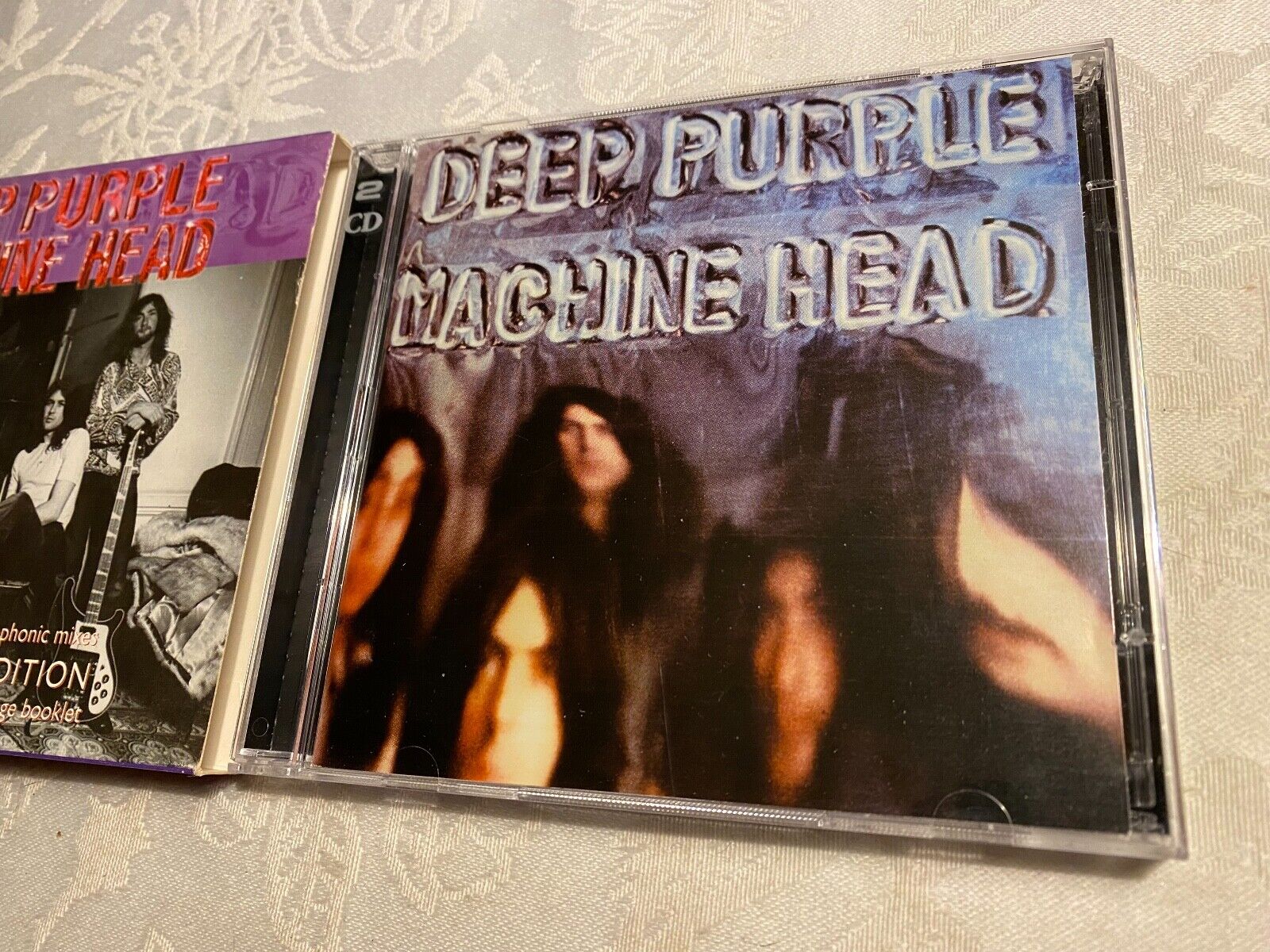 DEEP PURPLE "MACHINE HEAD" ANNIVERSARY 2CD EDITION REMASTERS 1997 REMIXES EMI CD