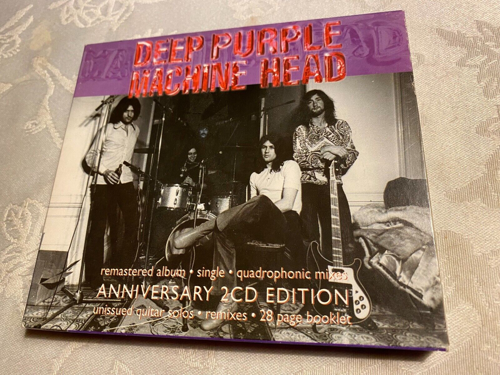 DEEP PURPLE "MACHINE HEAD" ANNIVERSARY 2CD EDITION REMASTERS 1997 REMIXES EMI CD