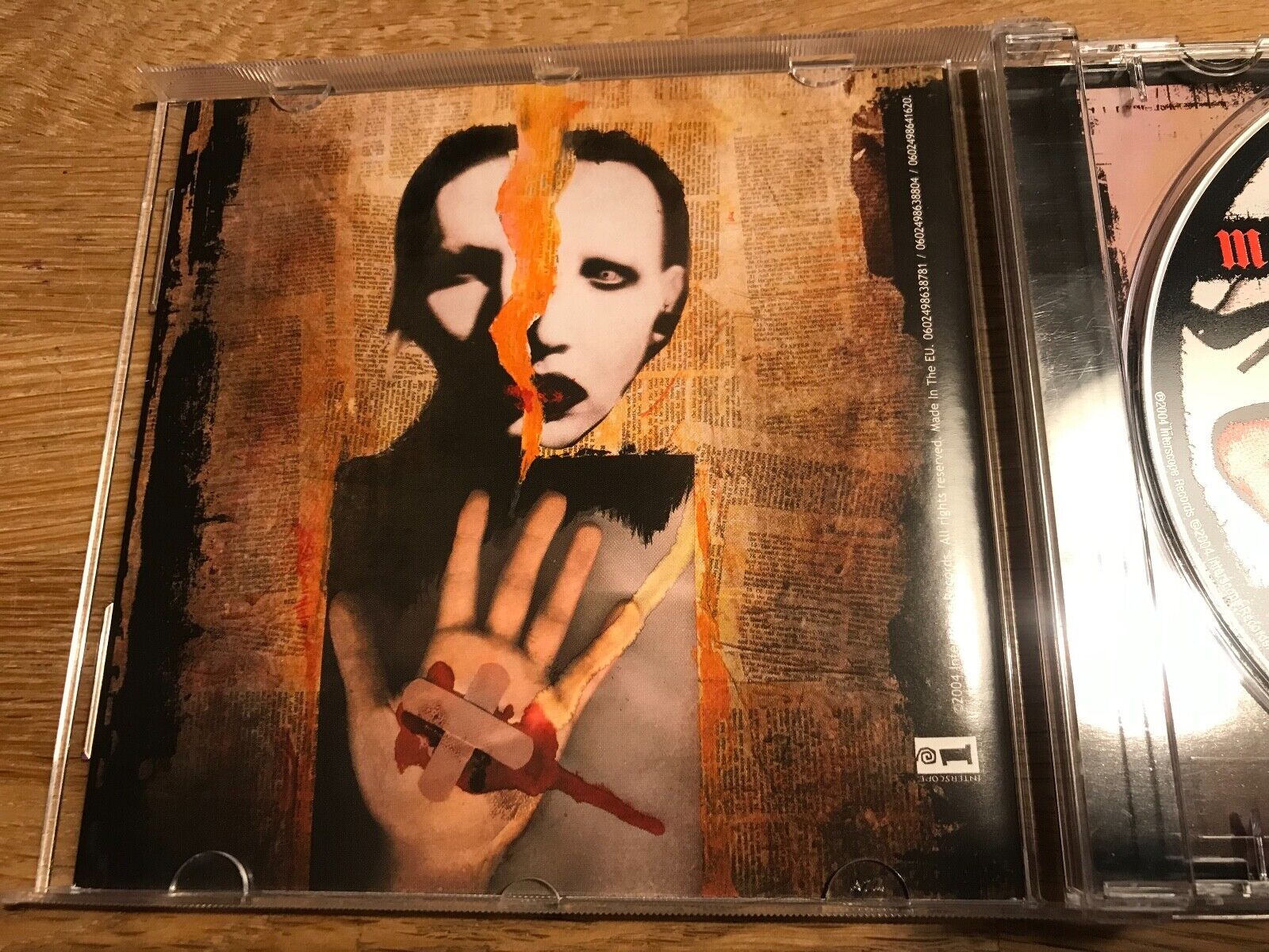 MARILYN MANSON "LEST WE FORGET" 2004 CD 18 TRACK INTERSCOPE RECORDS DEPECHE MOD2