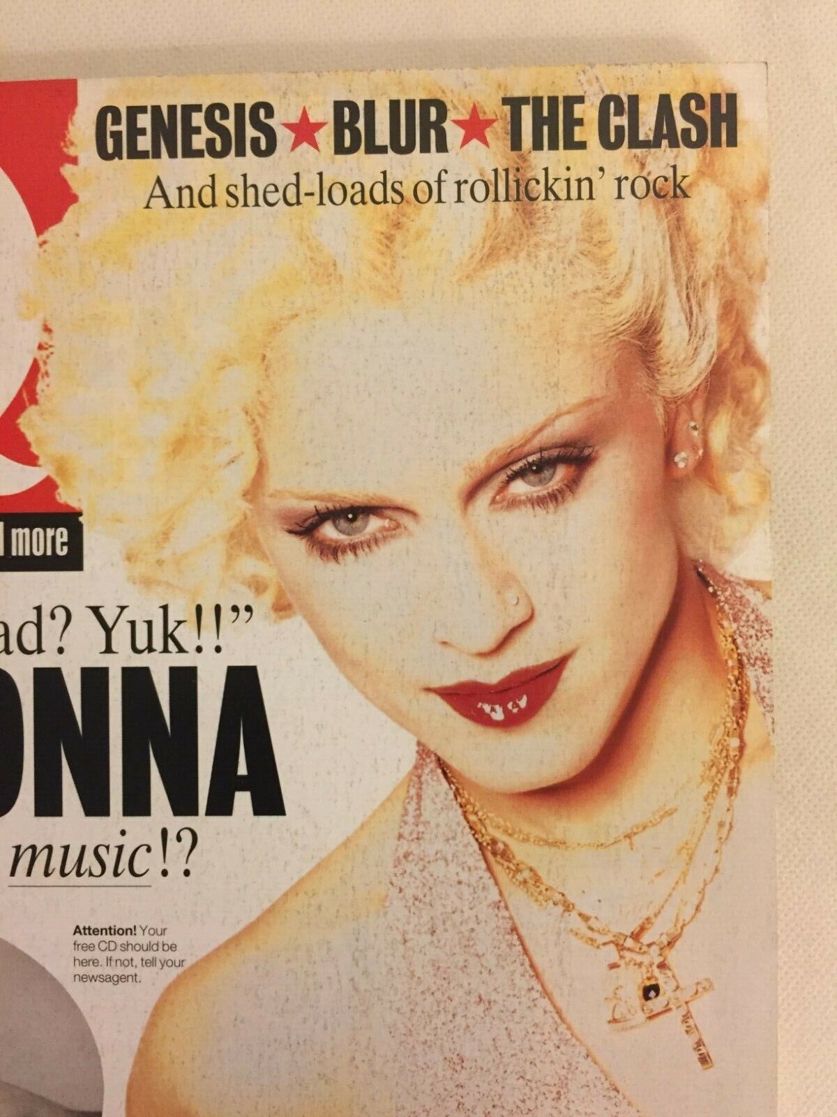 Madonna Vintage Q Magazine December 1994 Original Good Condition