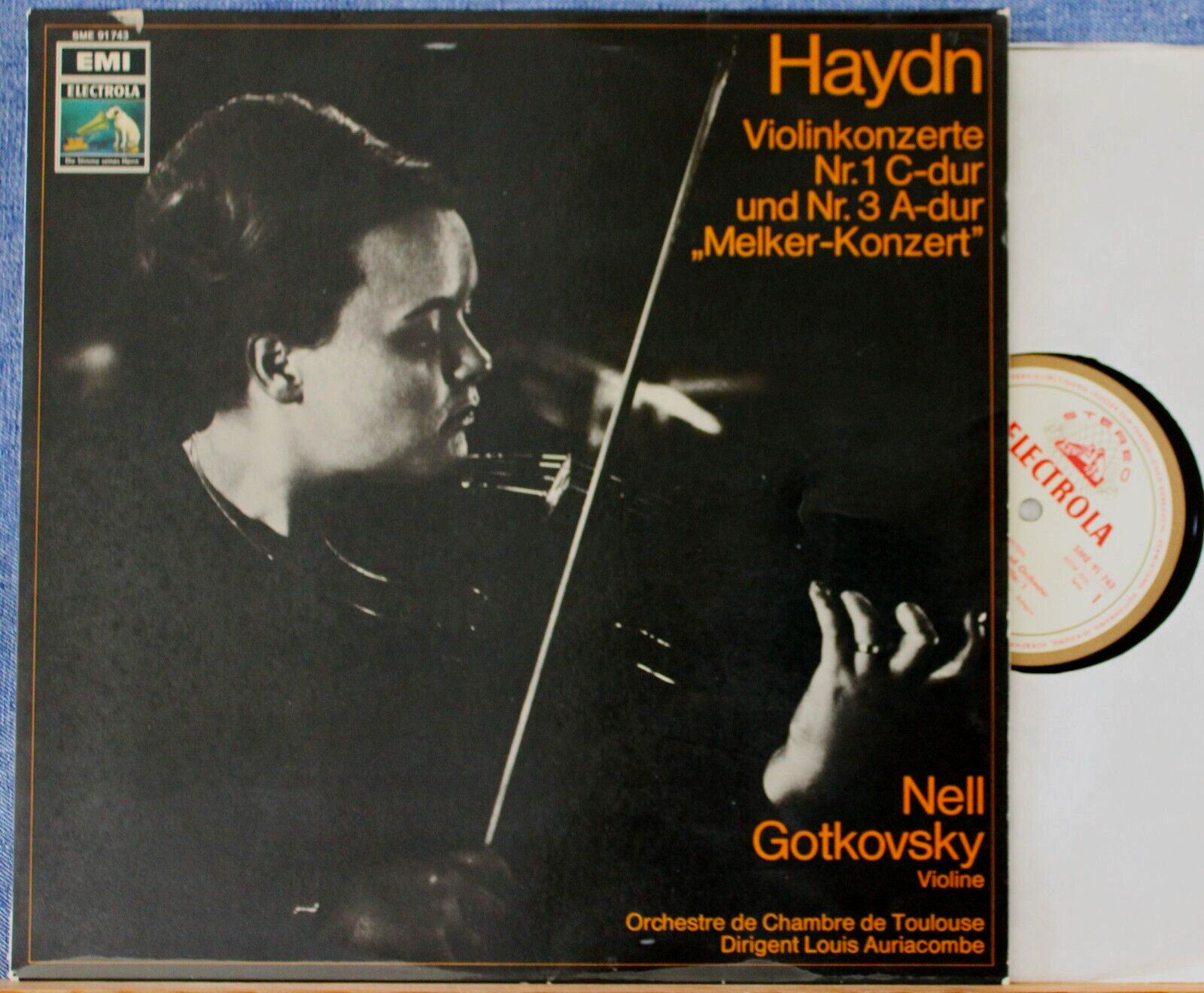 Gotkovsky; Auriacombe Haydn (Violin concertos) EMI SME 91 743 NM