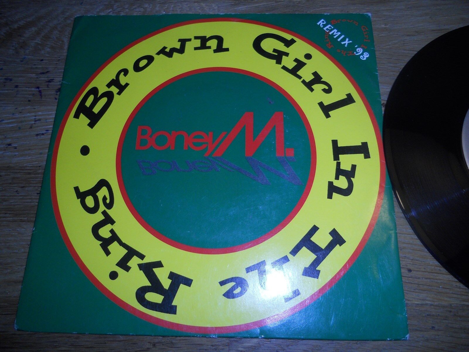 BONEY M "BROWN GIRL IN THE RING" REMIX ´98 1998 BMG ARIOLA RECORDS DUTCH PRESS*