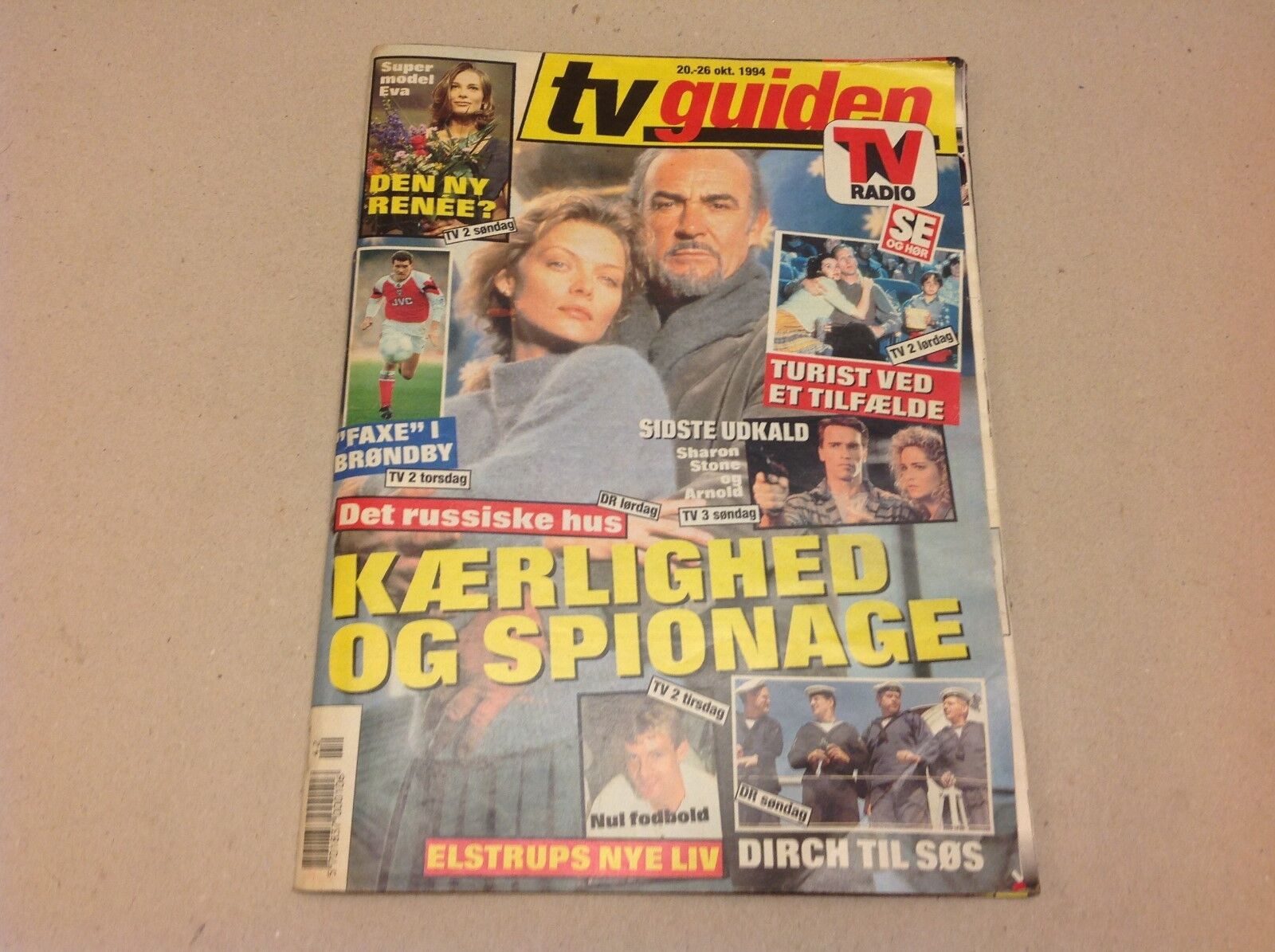 Prince Charles Princess Diana Divorce Vintage Danish Magazine 1994 "Se og Hoer"