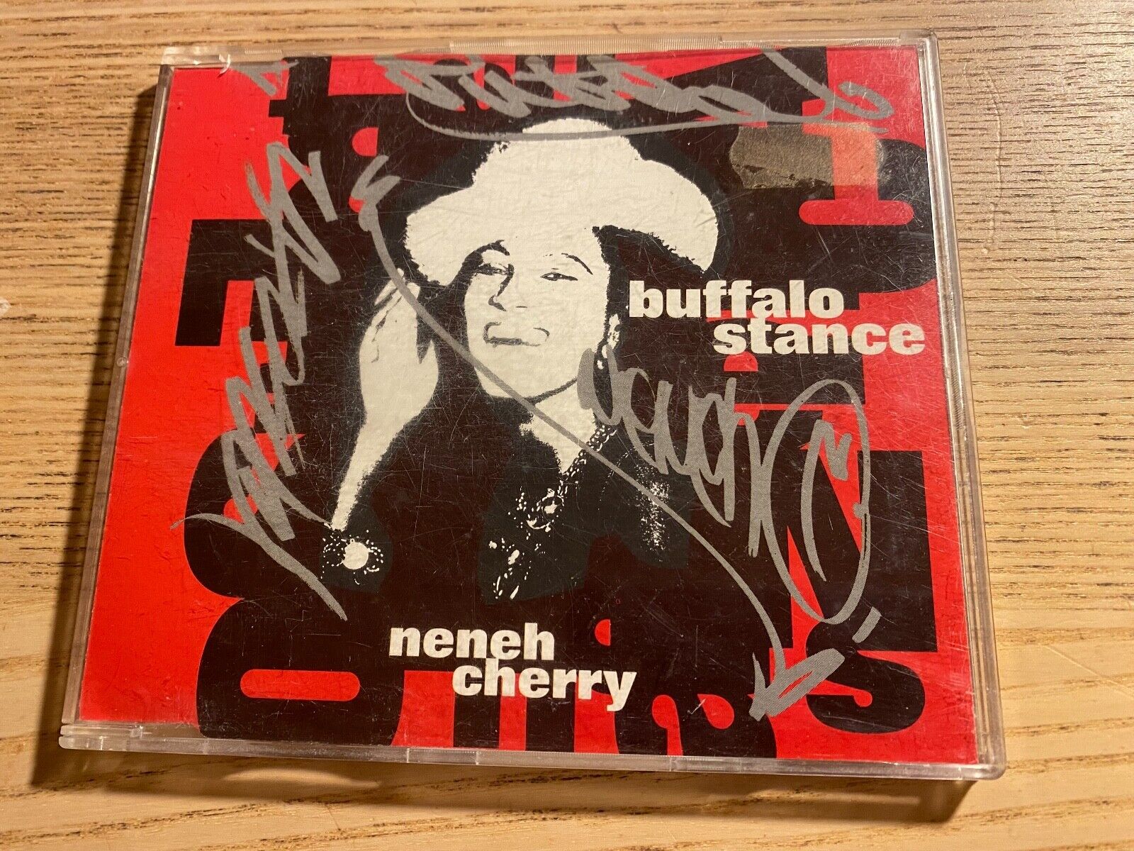 NENEH CHERRY "BUFFALO STANCE" 1989 CD SINGLE CIRCA RECORDS 4 REMIXES AUSTRIA