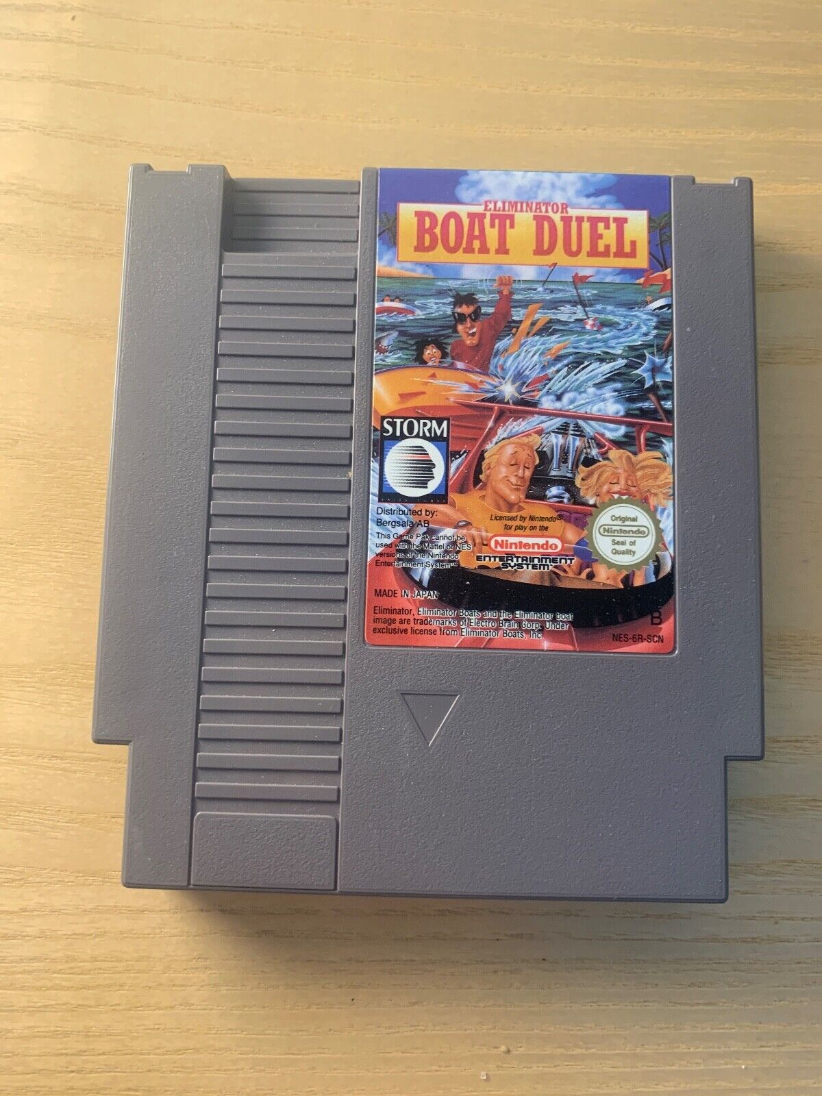 Nintendo NES Eliminator Boat Duel Pal B SCN NM/M