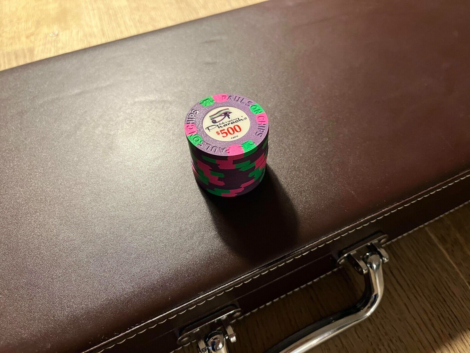 Paulson Pharaoh’s Poker Chips (10 x $500)