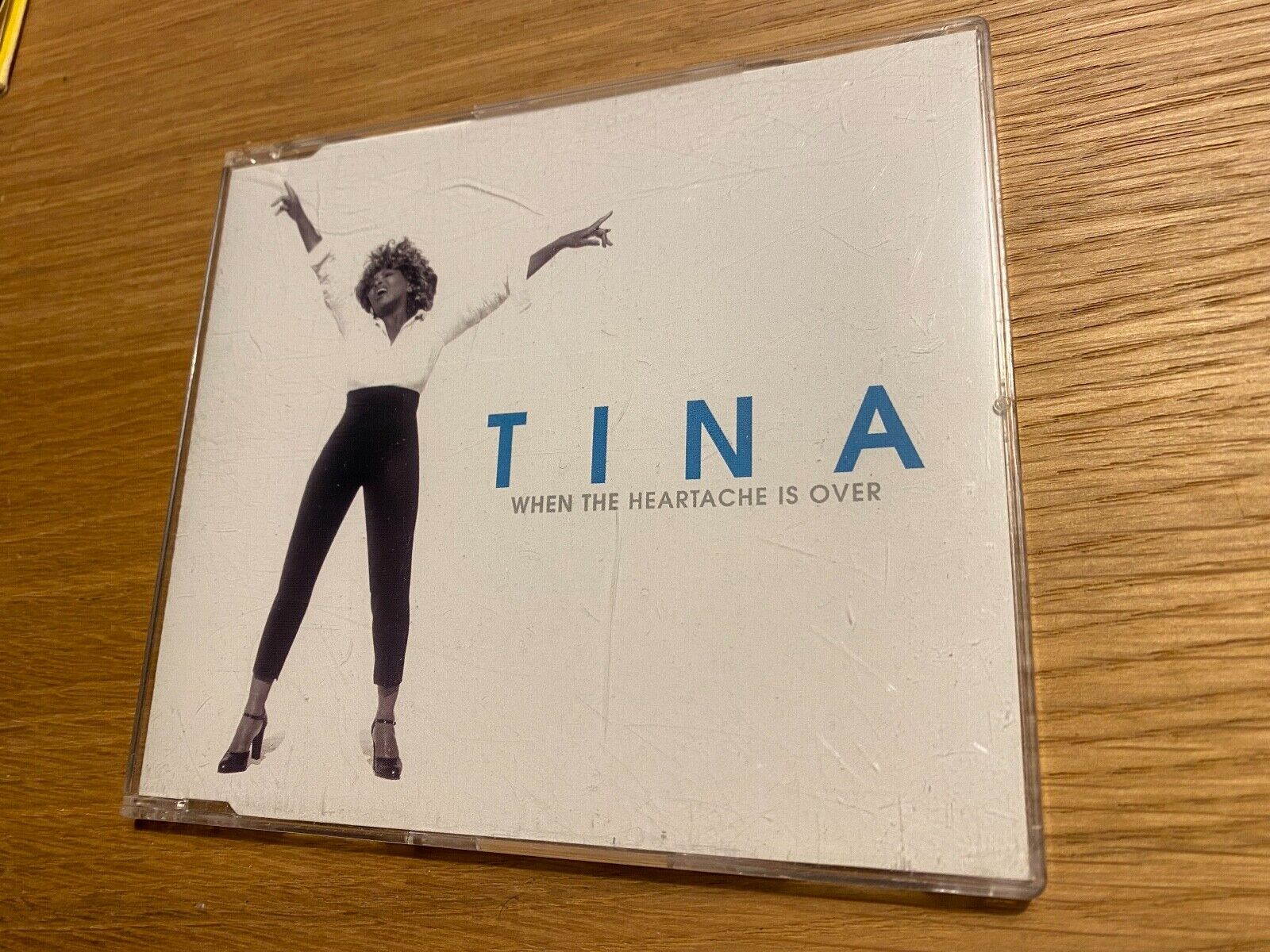 TINA TURNER "WHEN THE HEARTACHE IS OVER" 3 TRACKS 1999 CD SINGLE EMI PARLOPHONE*