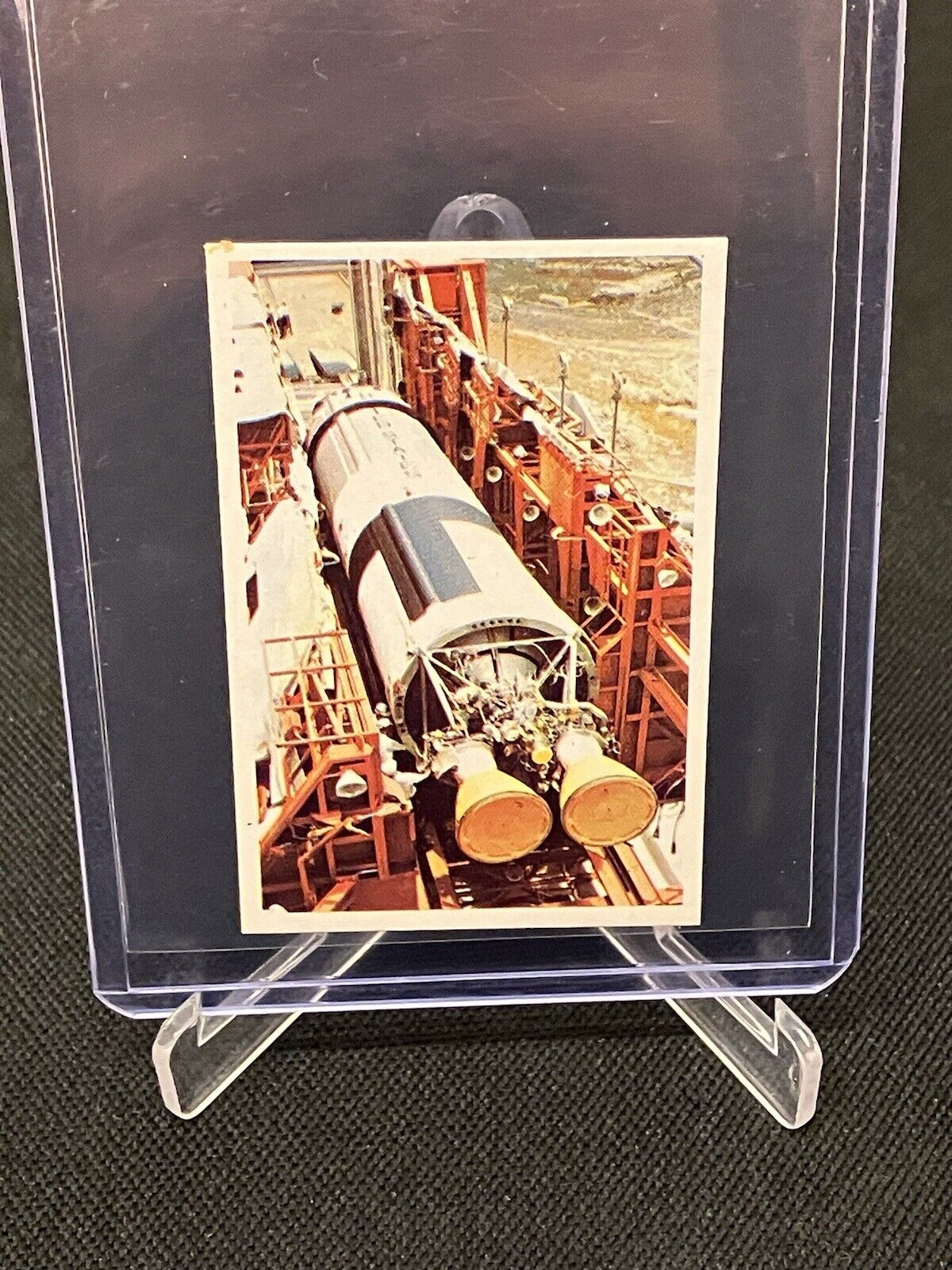 1969 Danish Dandy Gum Space Card Rocket Titan II #A22 EX-NM 🚀