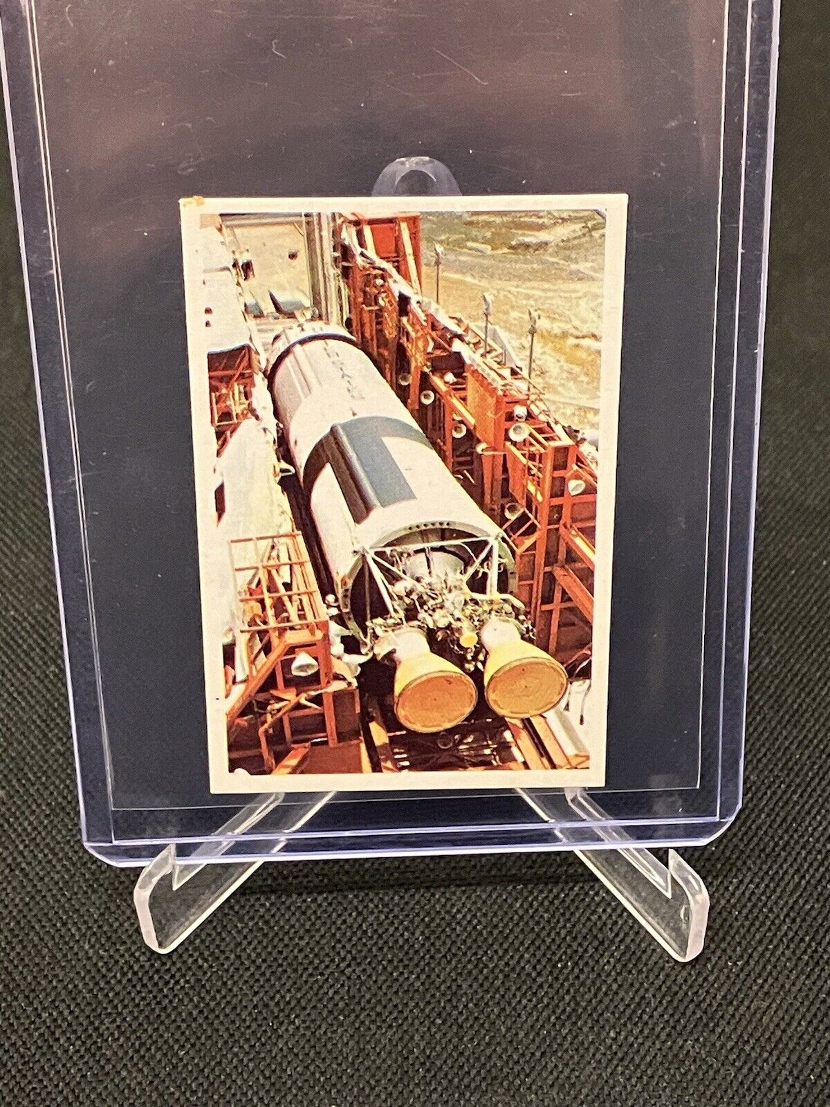 1969 Danish Dandy Gum Space Card Rocket Titan II #A22 EX-NM 🚀