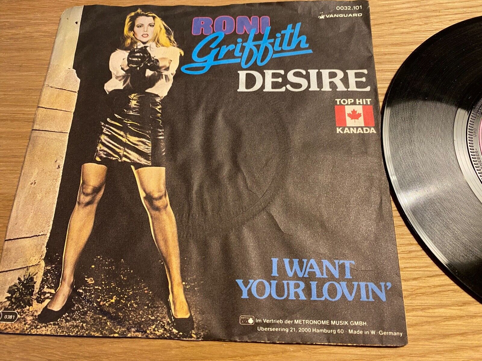 RONI GRIFFITH BOBBY O "DESIRE/I WANT YOUR LOVIN´" 1981 METRONOME RECORDS GERMANY