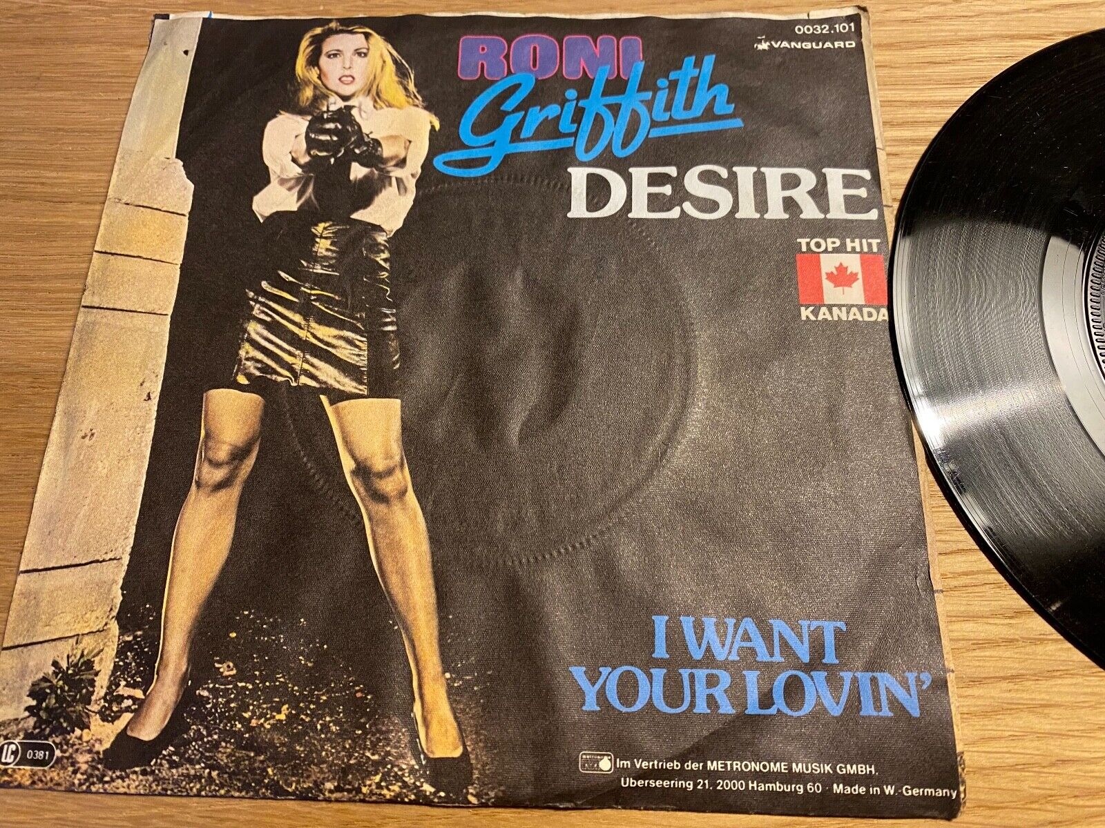 RONI GRIFFITH BOBBY O "DESIRE/I WANT YOUR LOVIN´" 1981 METRONOME RECORDS GERMANY