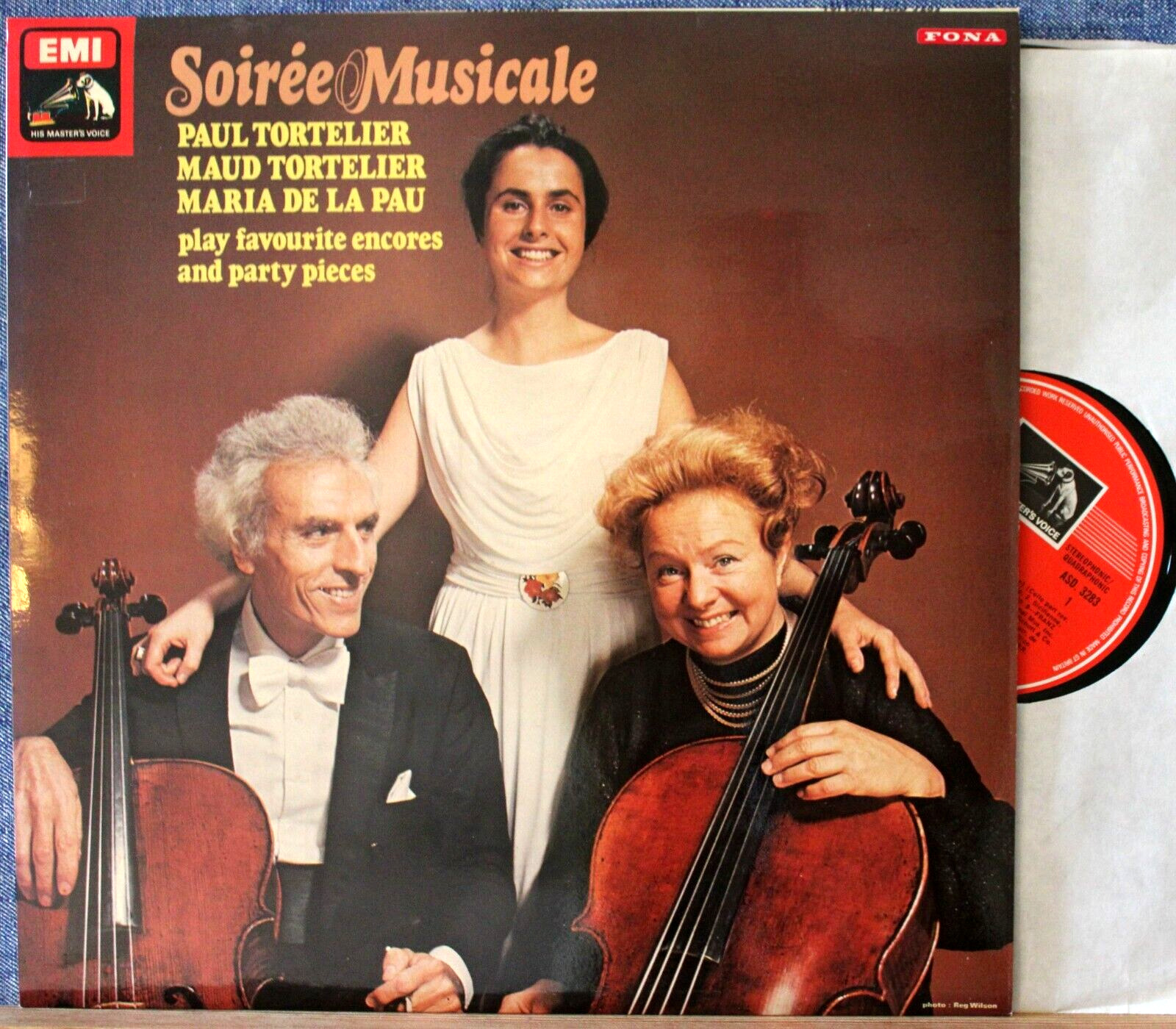 Tortelier; etc Soirée Musicale EMI ASD 3283 NM