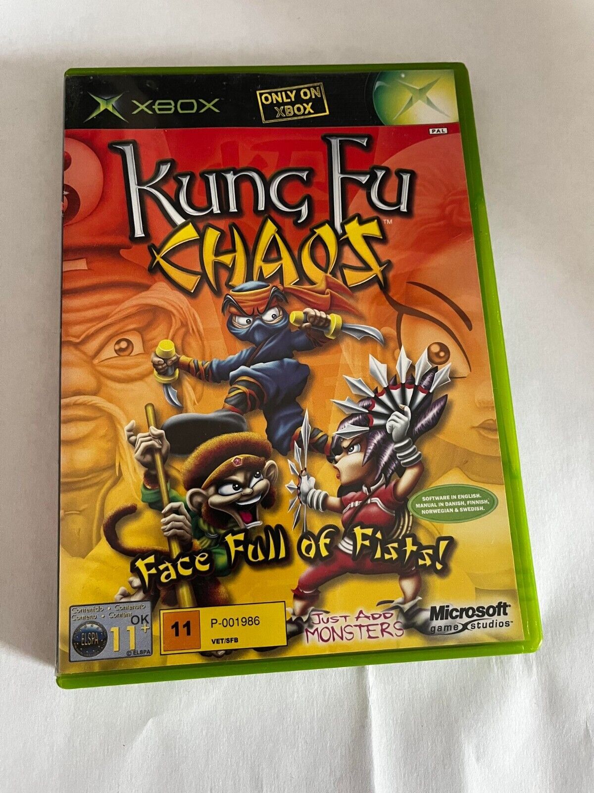 Kung Fu Chaos (Microsoft Xbox 2003) - Europe-Scandinacian Version