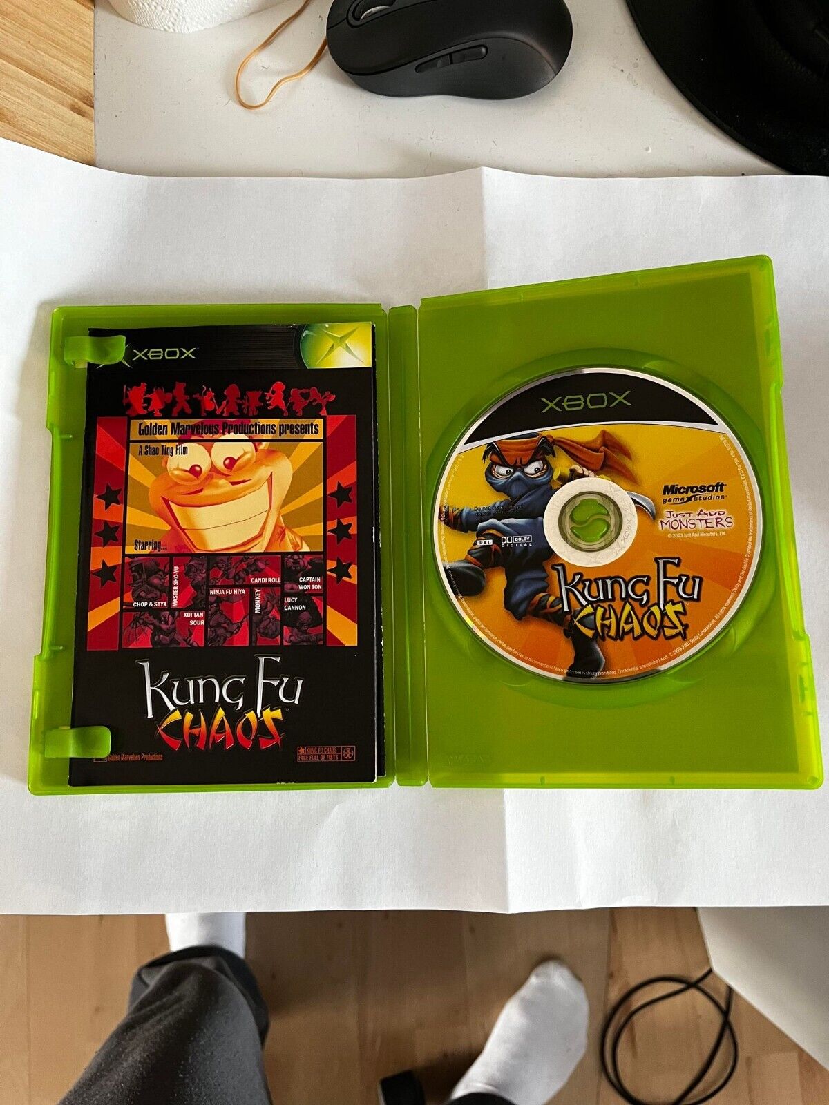 Kung Fu Chaos (Microsoft Xbox 2003) - Europe-Scandinacian Version