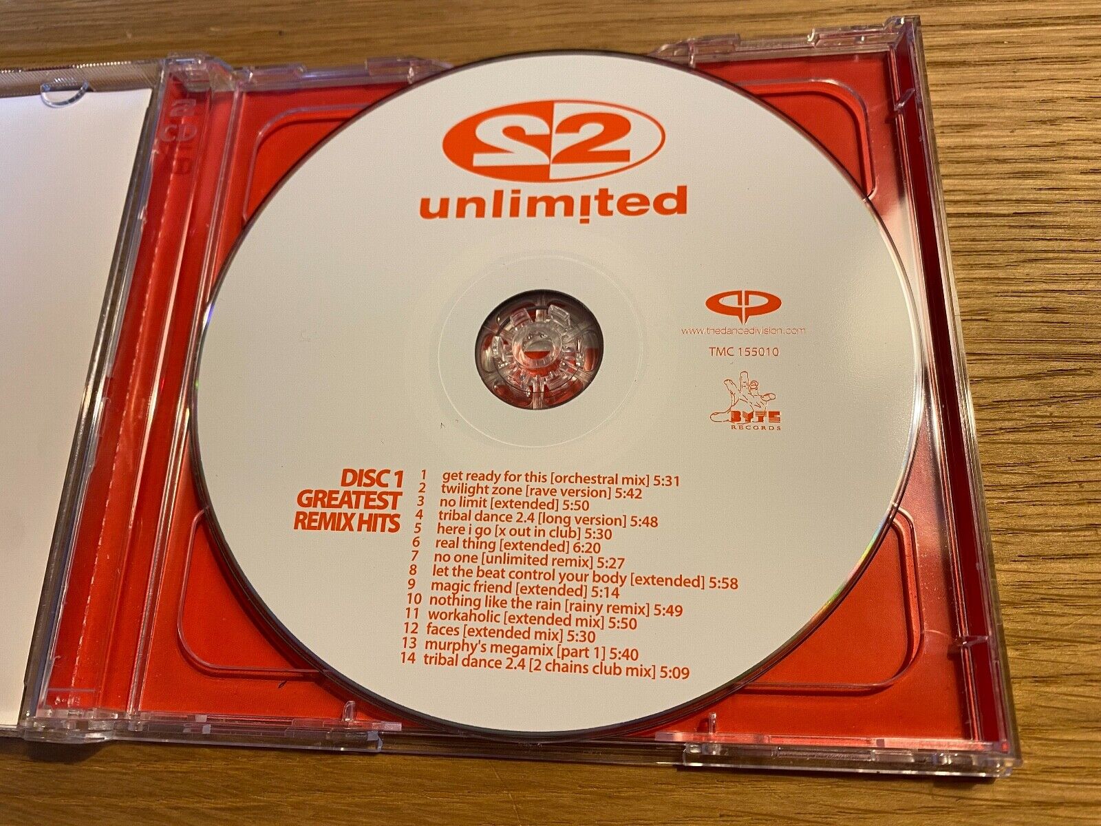 2 UNLIMITED "GREATESTS REMIX HITS" CD  DVD SET BYTE RECORDS DVD VIDEO OOP RARE*