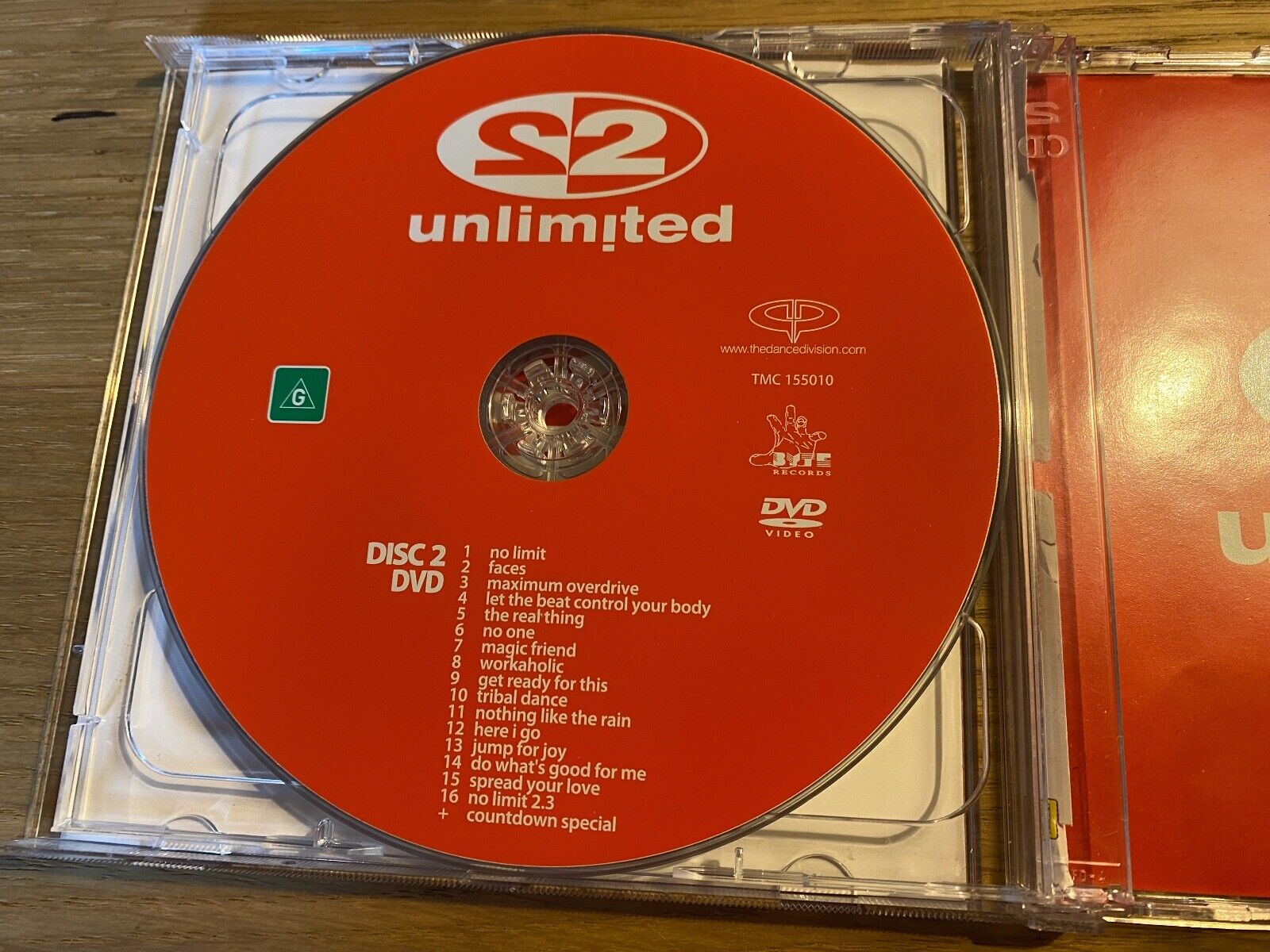 2 UNLIMITED "GREATESTS REMIX HITS" CD  DVD SET BYTE RECORDS DVD VIDEO OOP RARE*