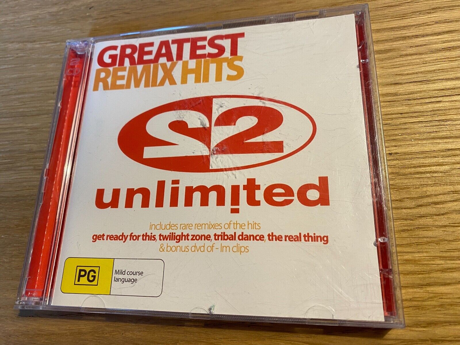 2 UNLIMITED "GREATESTS REMIX HITS" CD  DVD SET BYTE RECORDS DVD VIDEO OOP RARE*