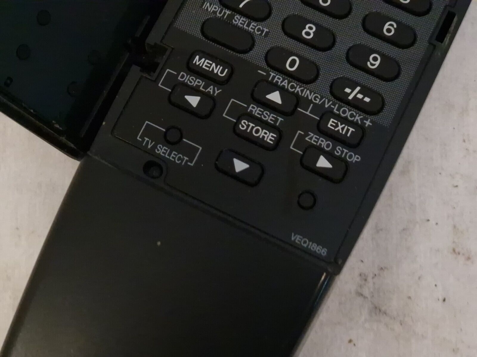 Panasonic VEQ1866 remote control