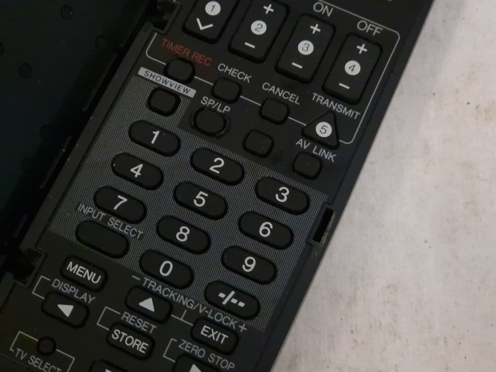 Panasonic VEQ1866 remote control