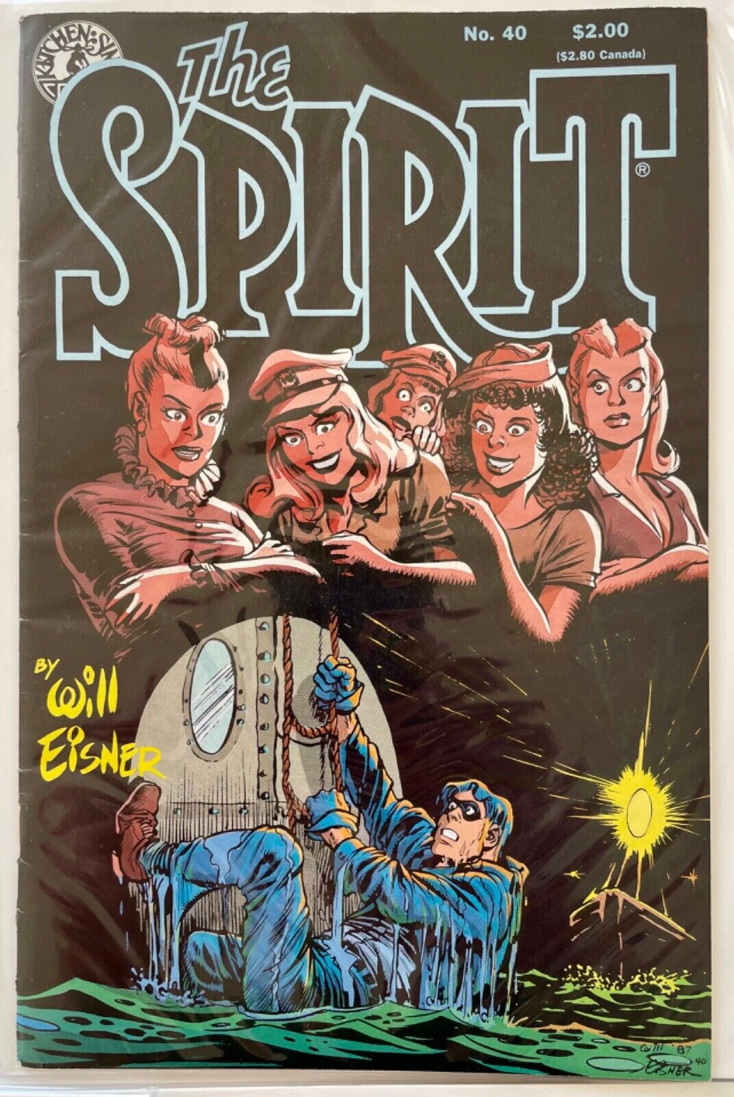 The Spirit Lot of 22 Kitchen Sink Comics Set Will Eisner