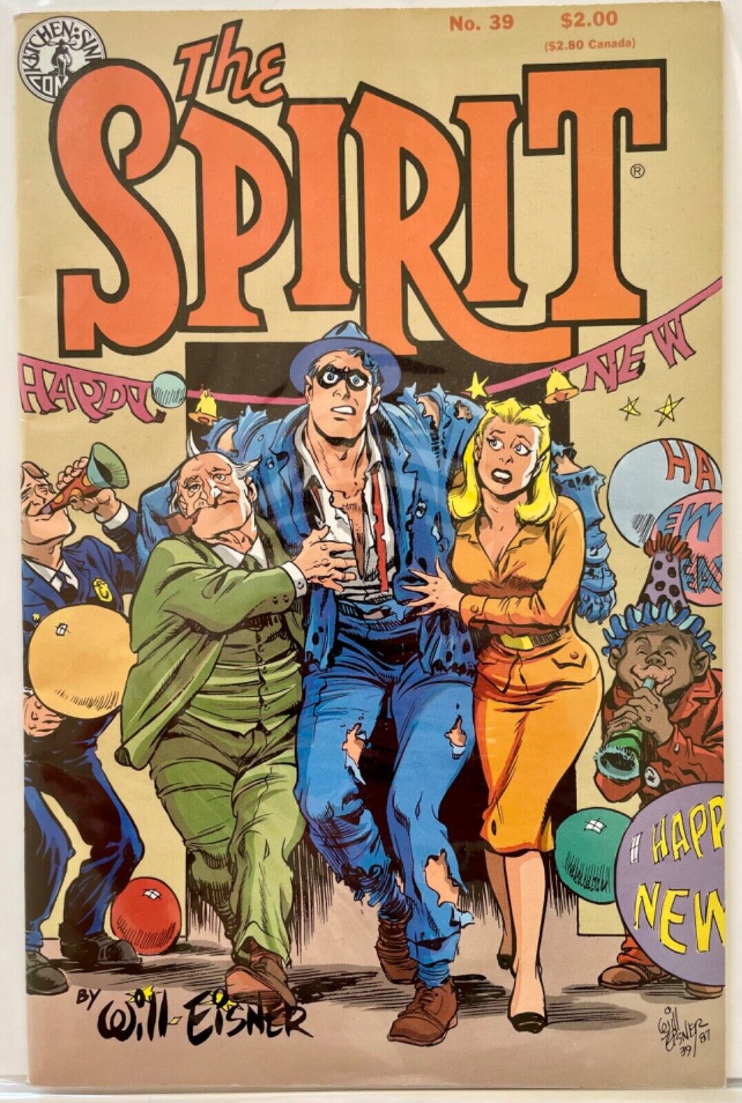 The Spirit Lot of 22 Kitchen Sink Comics Set Will Eisner