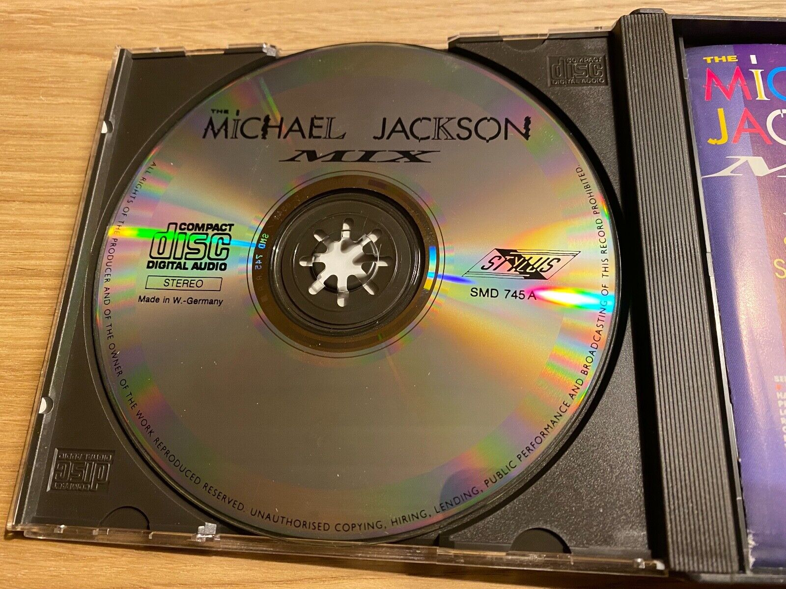 MICHAEL JACKSON "THE MICHAEL JACKSON MIX" 2 X CD ALBUM 1987 STYLUS EDITION DMC**