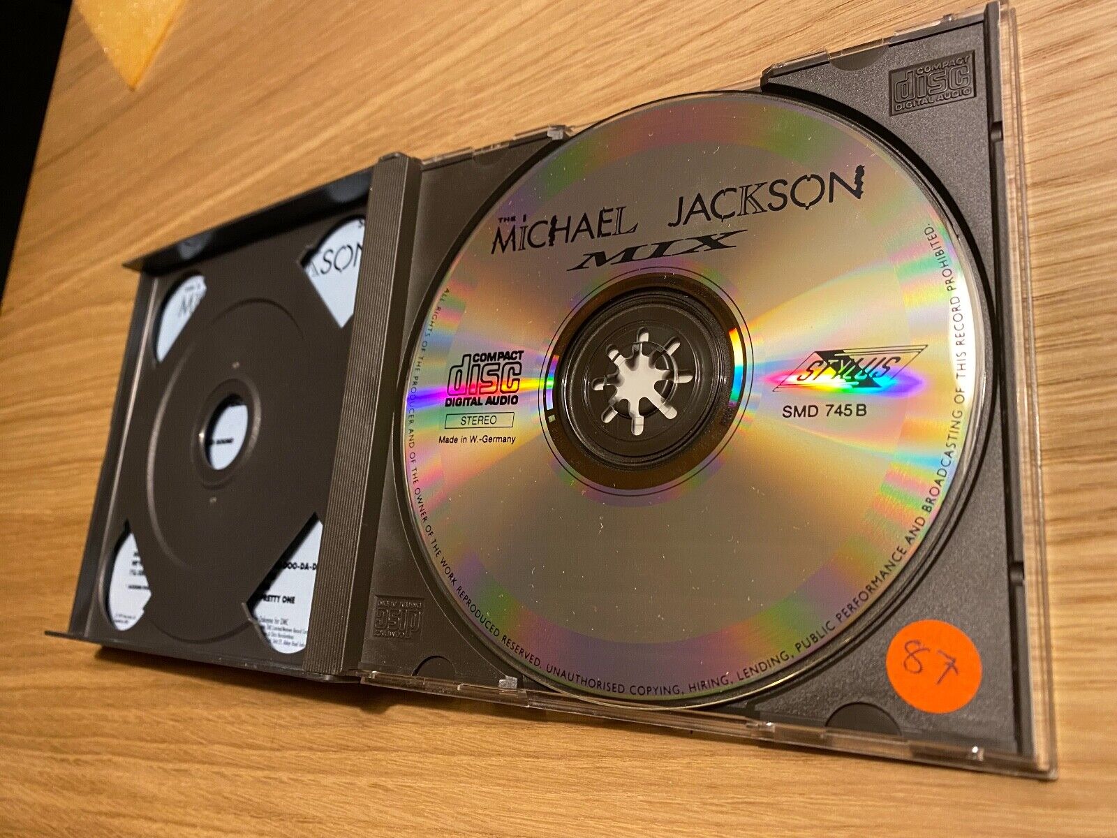 MICHAEL JACKSON "THE MICHAEL JACKSON MIX" 2 X CD ALBUM 1987 STYLUS EDITION DMC**