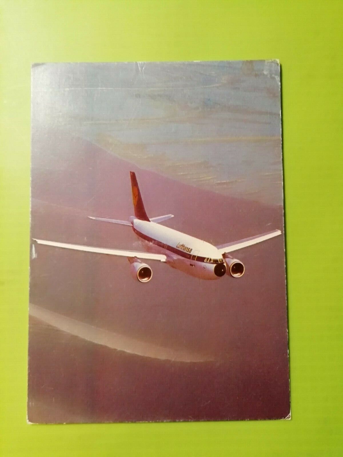 Aviation postcard "Lufthansa" Posted in 2001